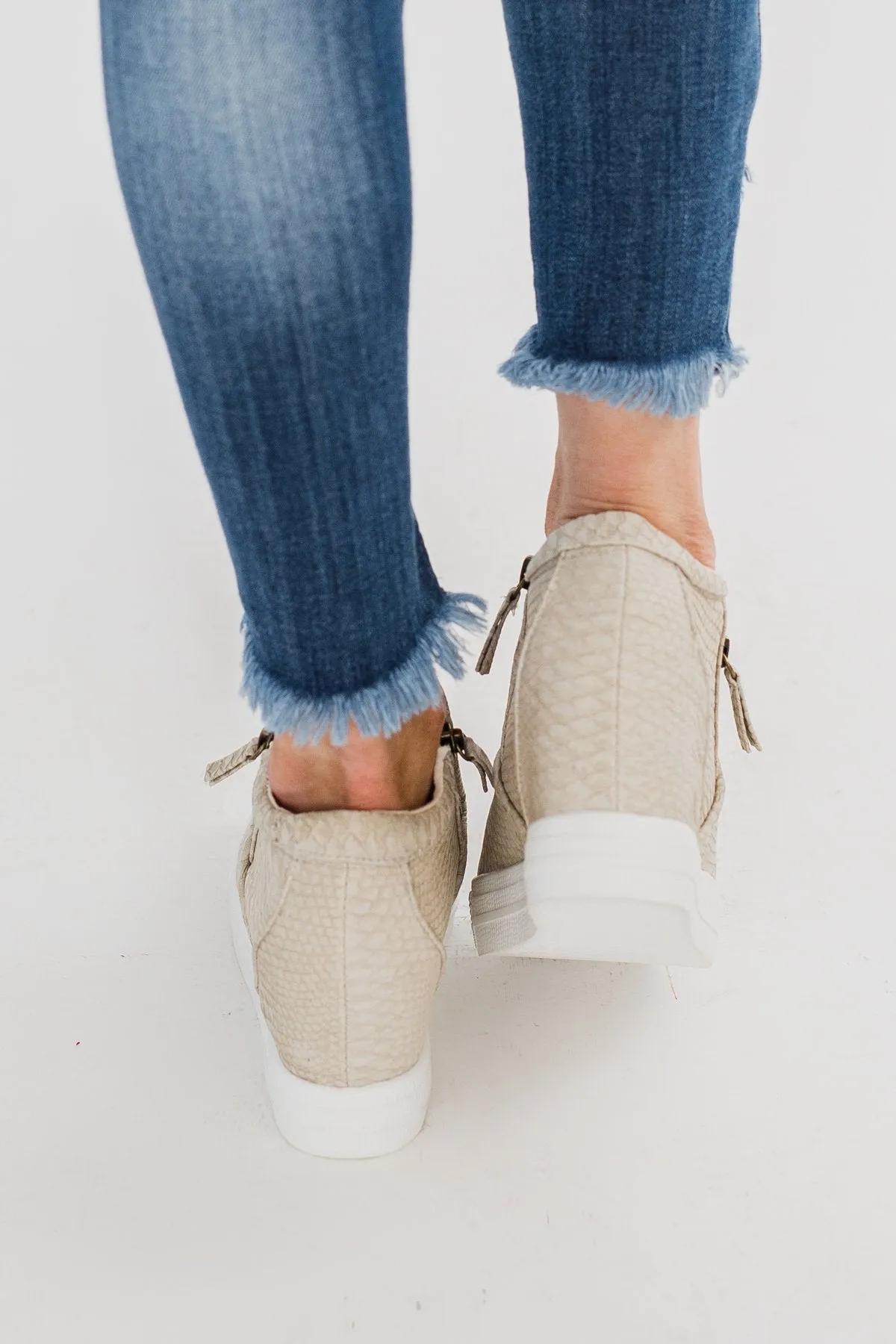 Not Rated Timmibelle Wedges- Cream
