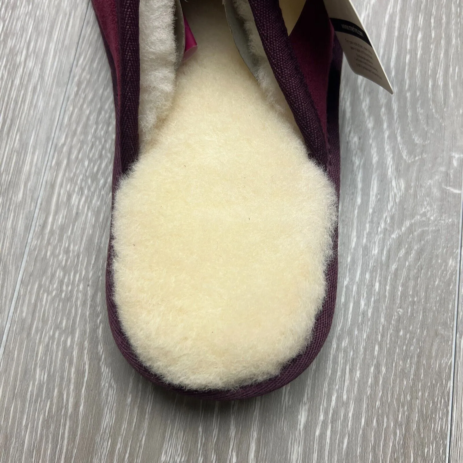 NRL Queensland Maroons State of Origin Merino Wool Slippers Size US W 15 / M 14
