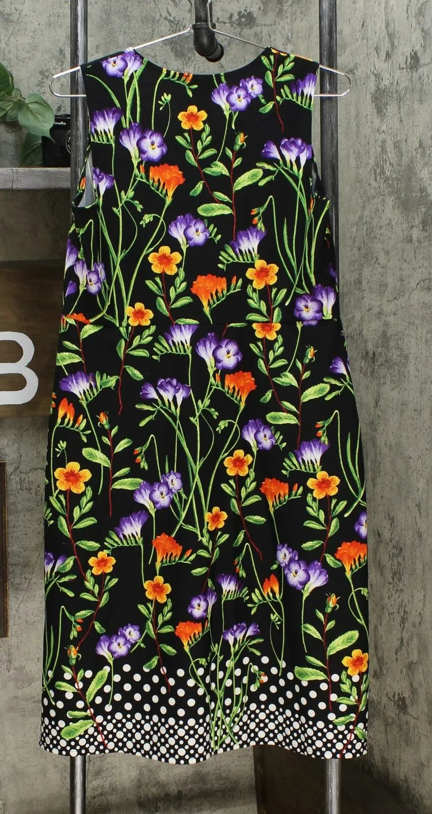 NWT Slinky Brand Women's Sleeveless Fit & Flare Dress. 667449 Small Medium