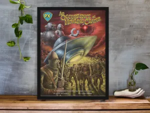 Occurrence at Howling Crater Cover Gallery Canvas Art Print