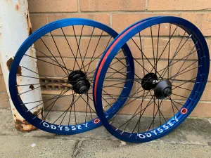 ODYSSEY WHEELSET - HAZARD/VANDEROPRO/ANTIGRAM - RED