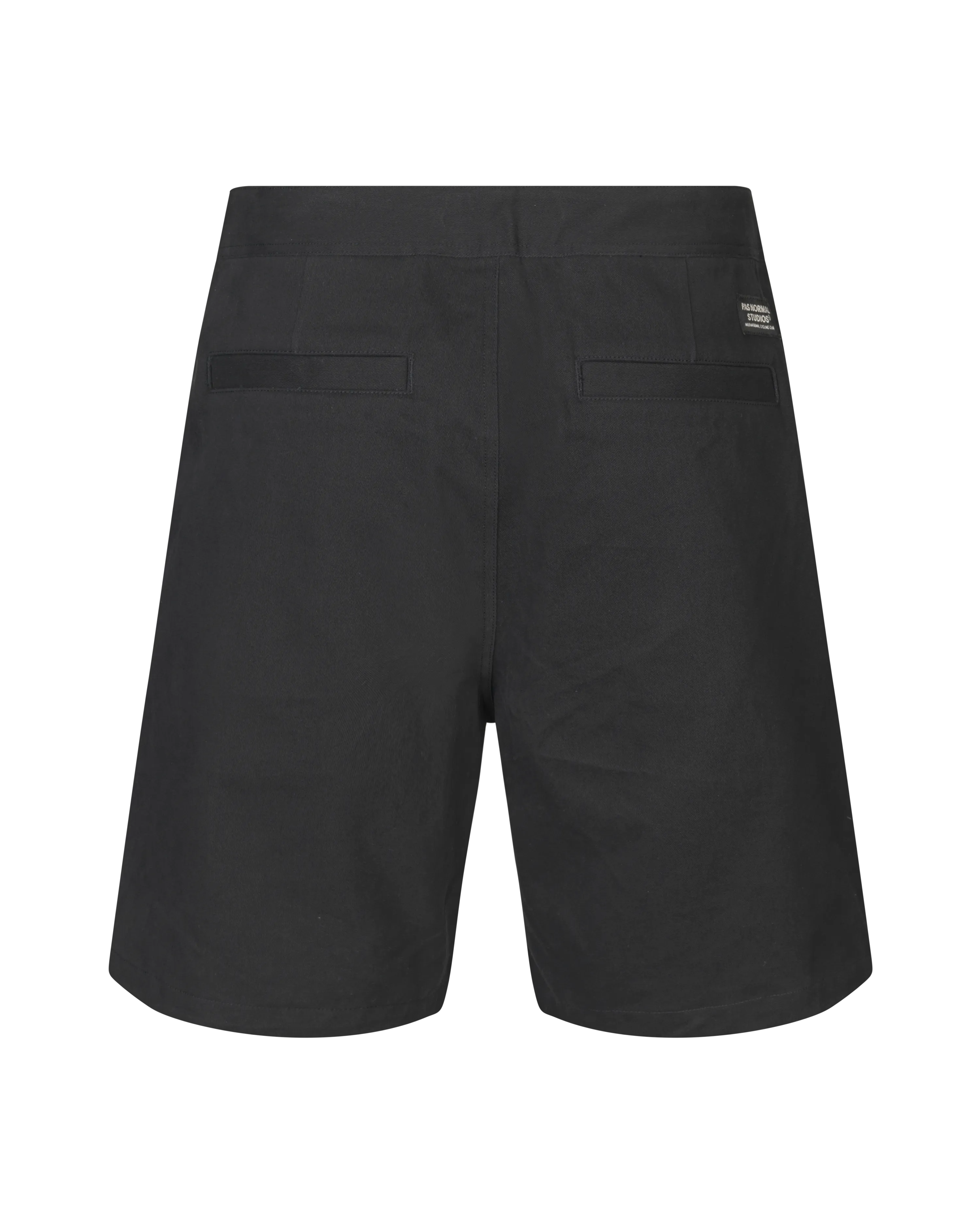 Off-Race Cotton Twill Shorts - Black