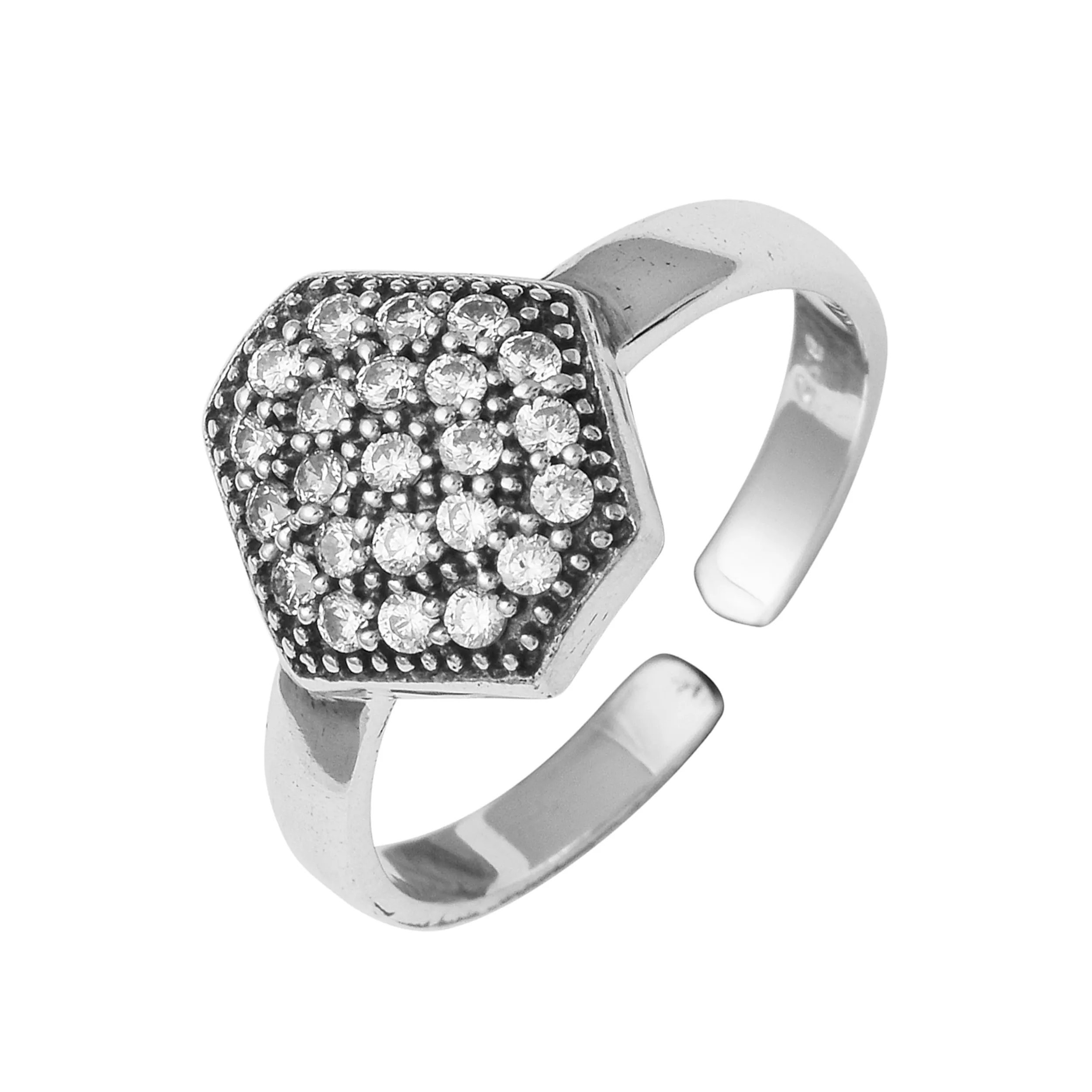 Open Adjustable Toe Ring For Women 925 Sterling Silver Flexible Toe Ring Gross Weight 4.50