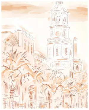 ORANGE IN CHARLESTON - CANVAS 30x40 PRINT