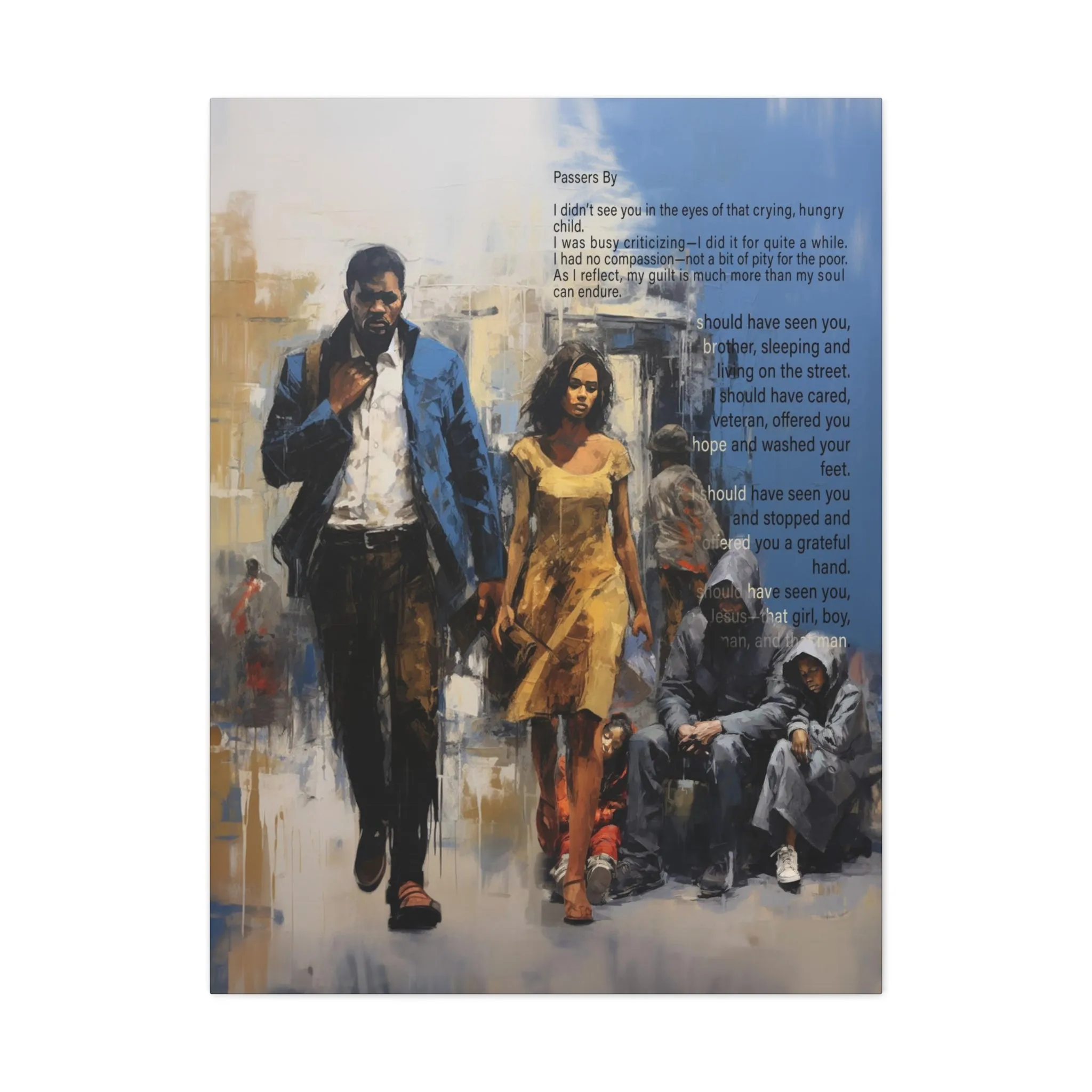 Passers By | Canvas