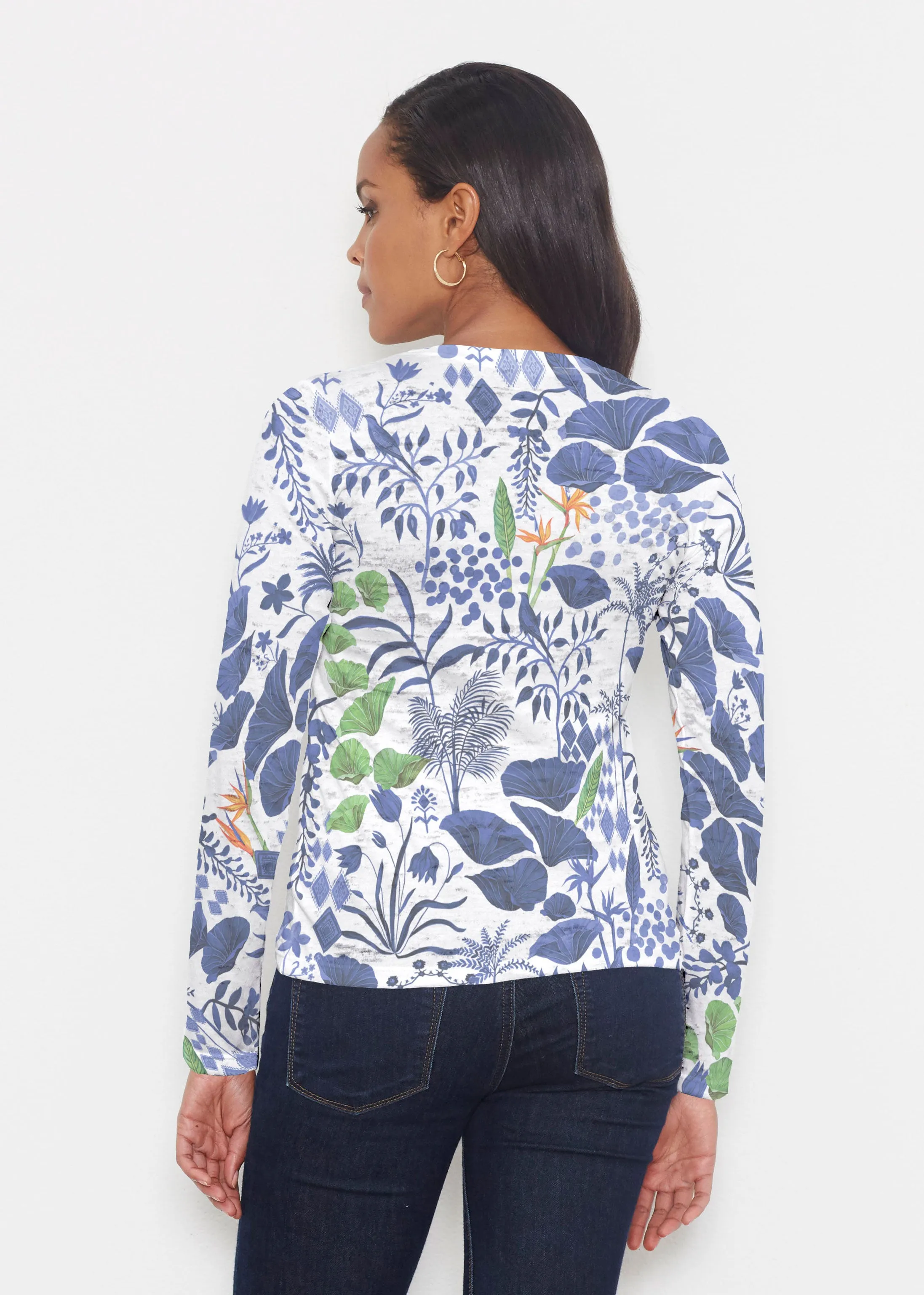 Petals (8141) ~ Signature Long Sleeve Crew Shirt