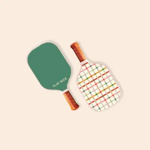 Pickle Ball Paddle - Gingham