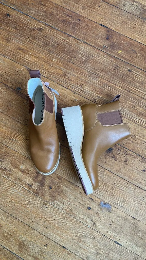 Platform Wedge Booties