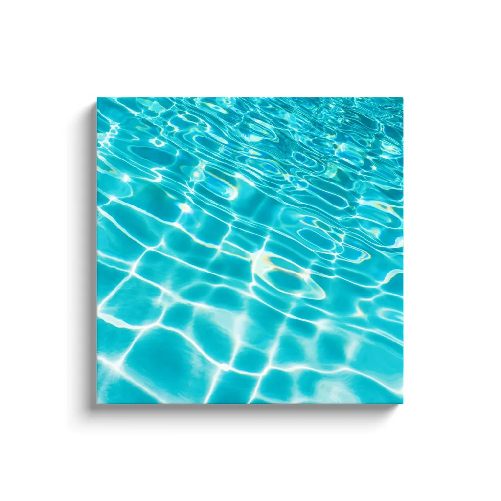 Pool Ripples Canvas Reproduction