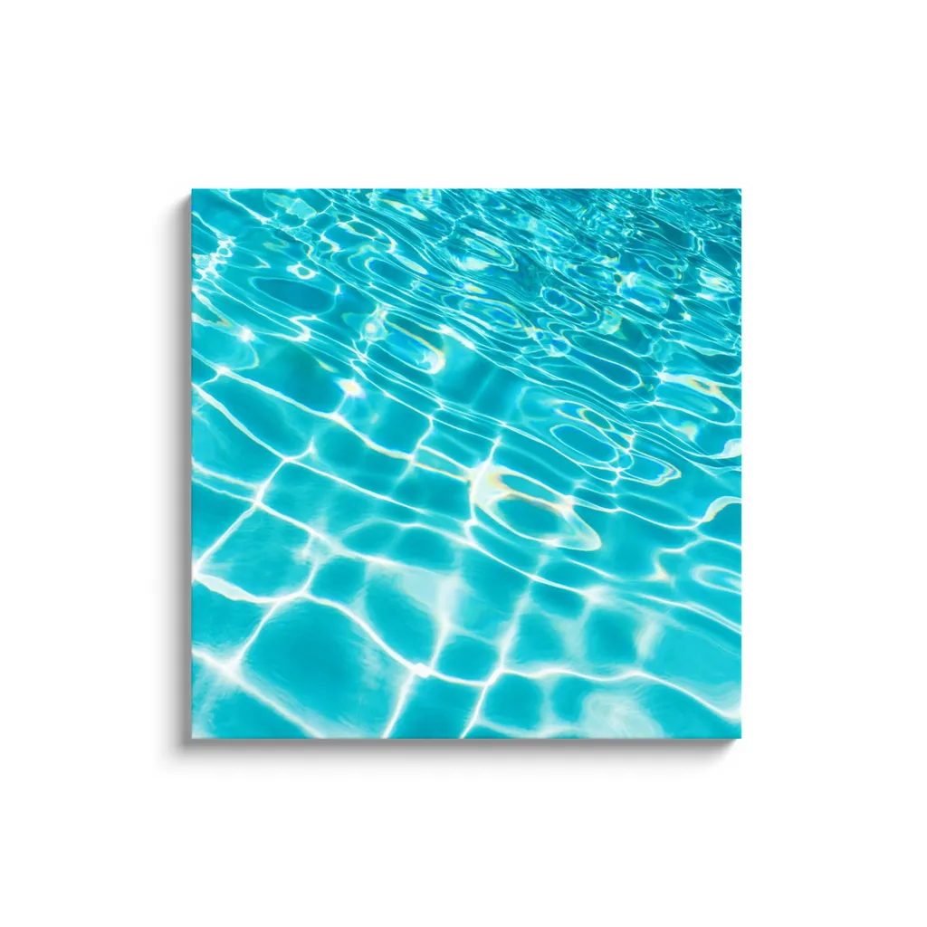 Pool Ripples Canvas Reproduction