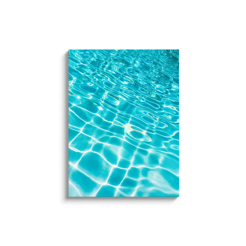 Pool Ripples Canvas Reproduction