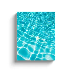 Pool Ripples Canvas Reproduction