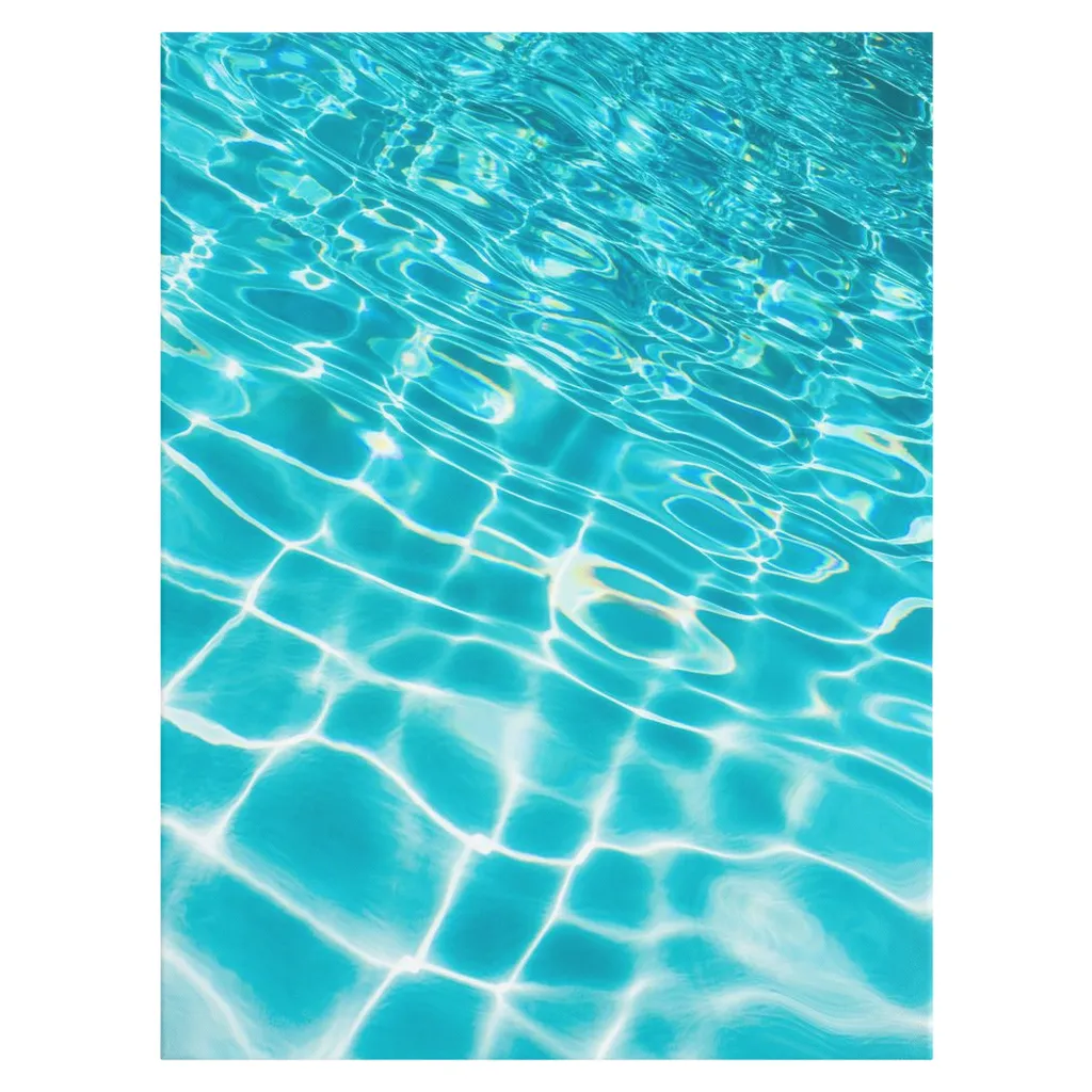 Pool Ripples Canvas Reproduction