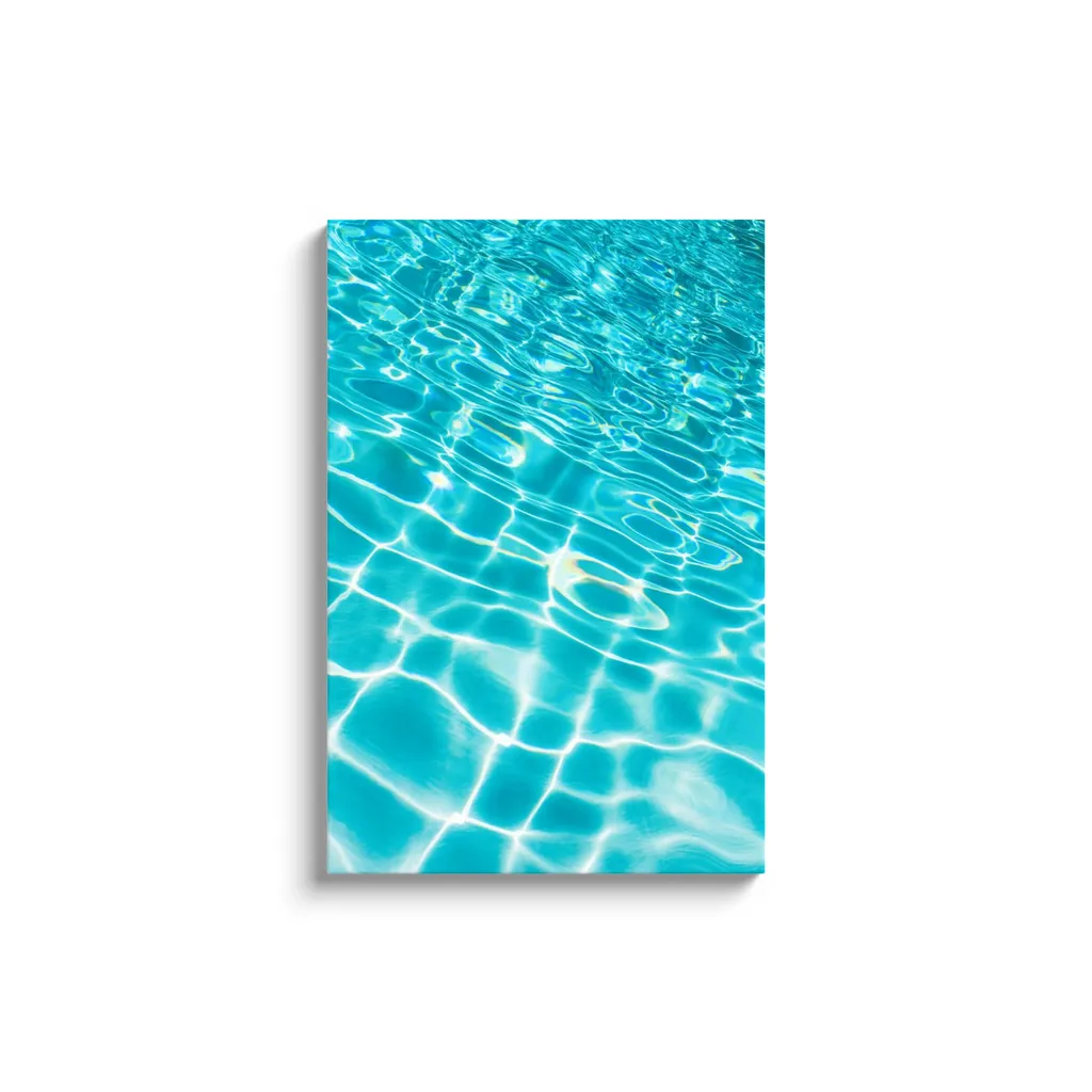 Pool Ripples Canvas Reproduction