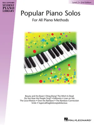 Popular Piano Solos - Level 2, 2nd Edition (Book Only)