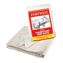 Portwest G412 Heavyweight Canvas Drop Cloth