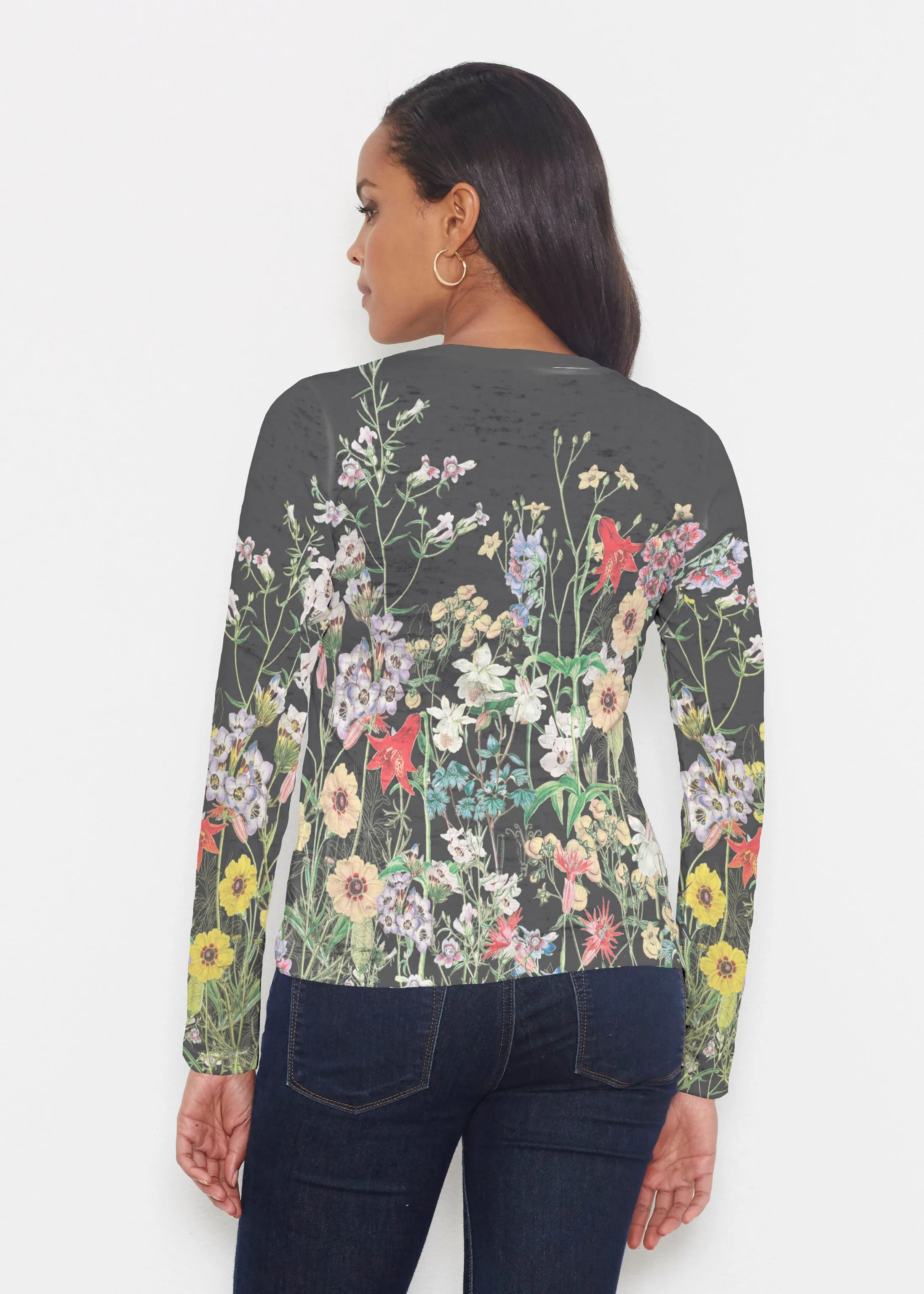 Prairie Black (7971) ~ Signature Long Sleeve Crew Shirt