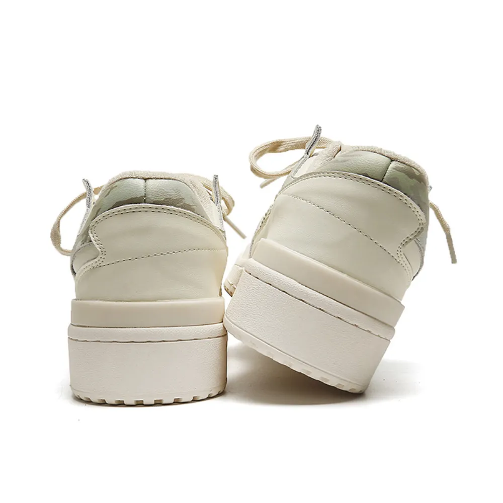 Preppy Wheat Ear Print Sneaker