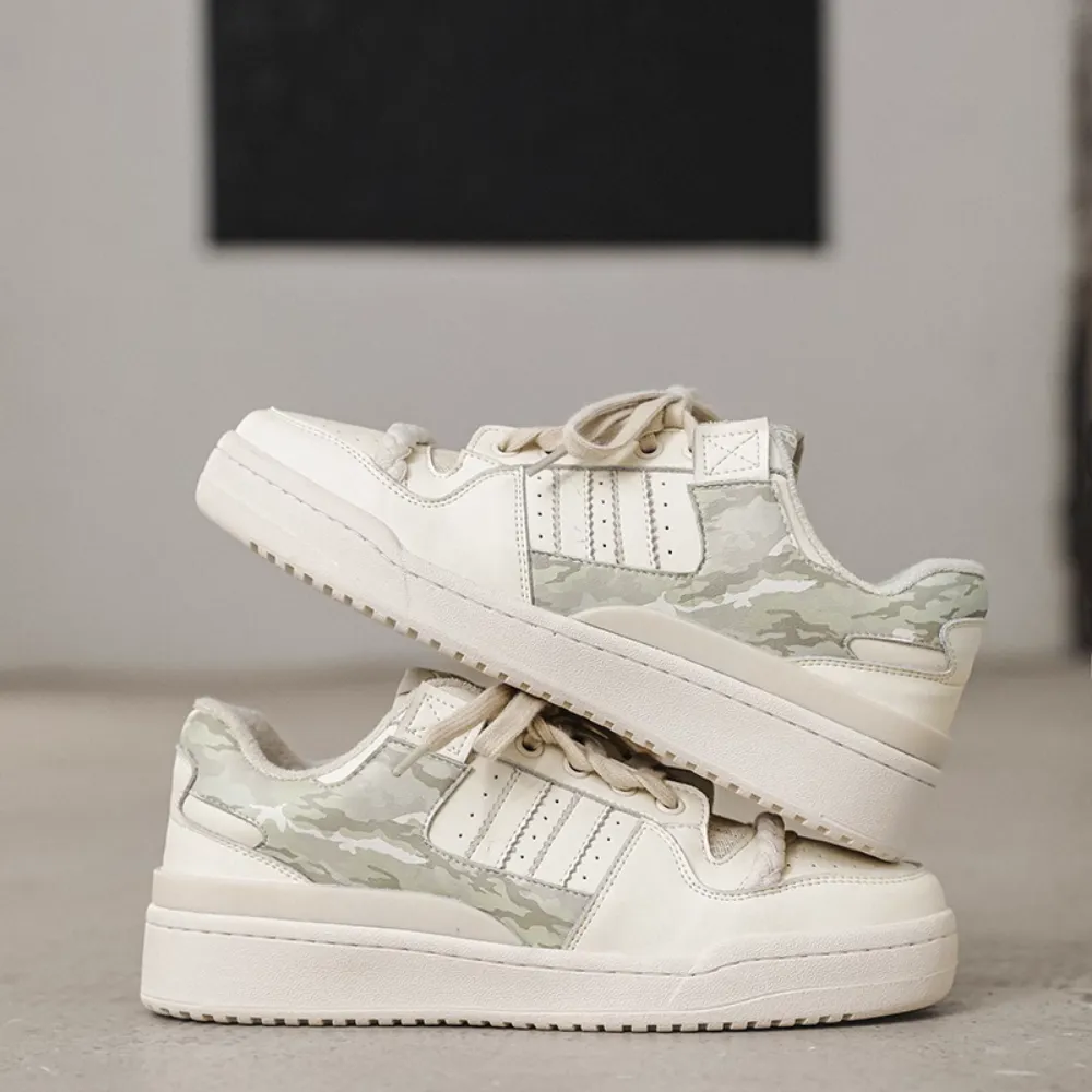 Preppy Wheat Ear Print Sneaker