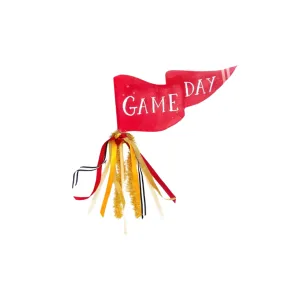 Red Game Day Pennant