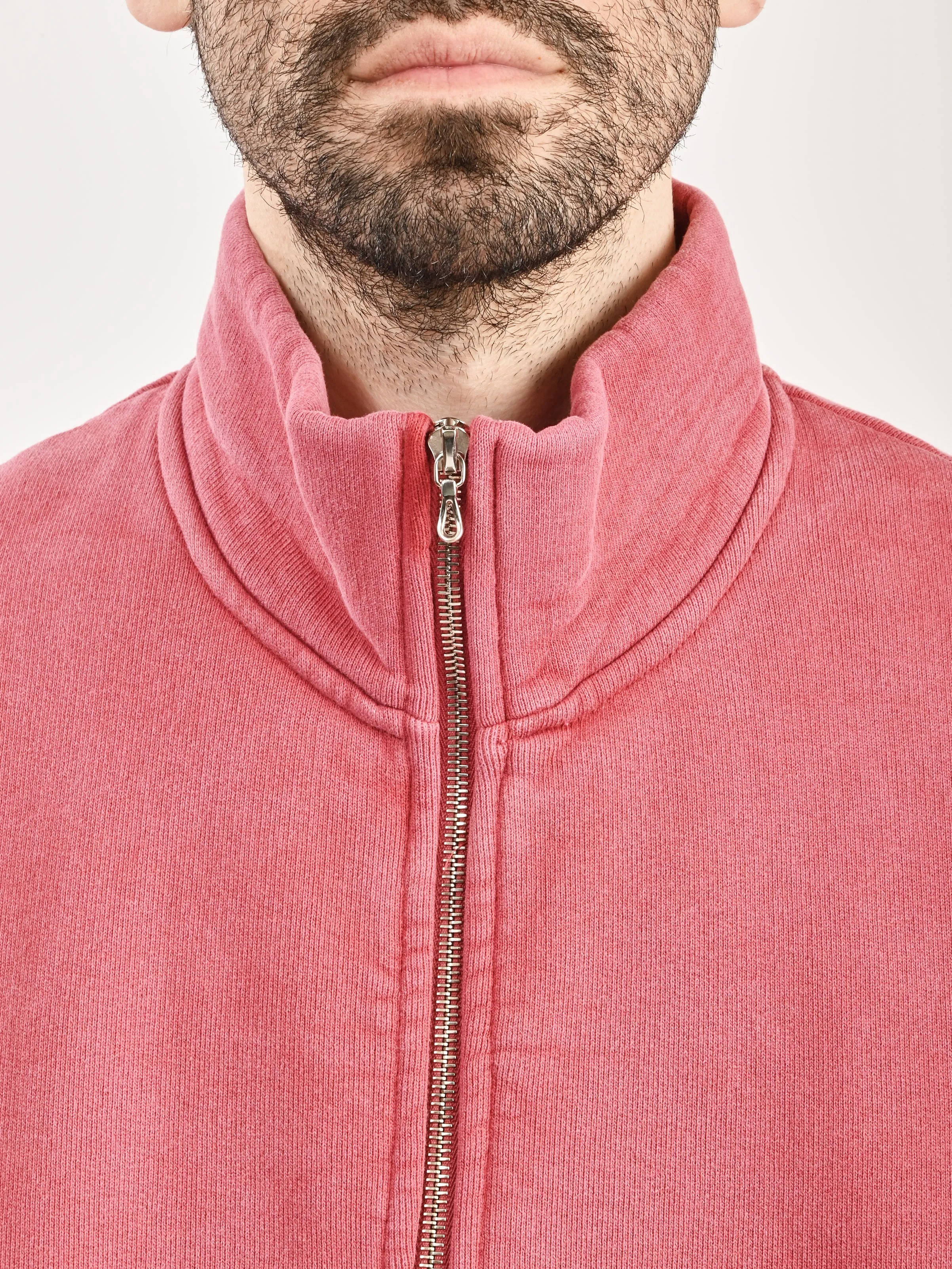 Red Sun Fade Heftly Fleece Mob Jacket