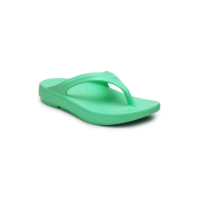 RedTape Women Green Solid Sunnies Thong Flip-Flops