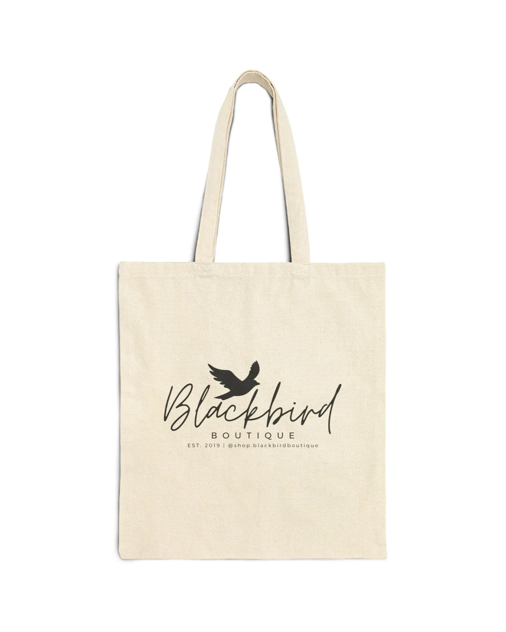 Reusable Cotton Canvas Tote Bag - Shop Local & Support Small Business