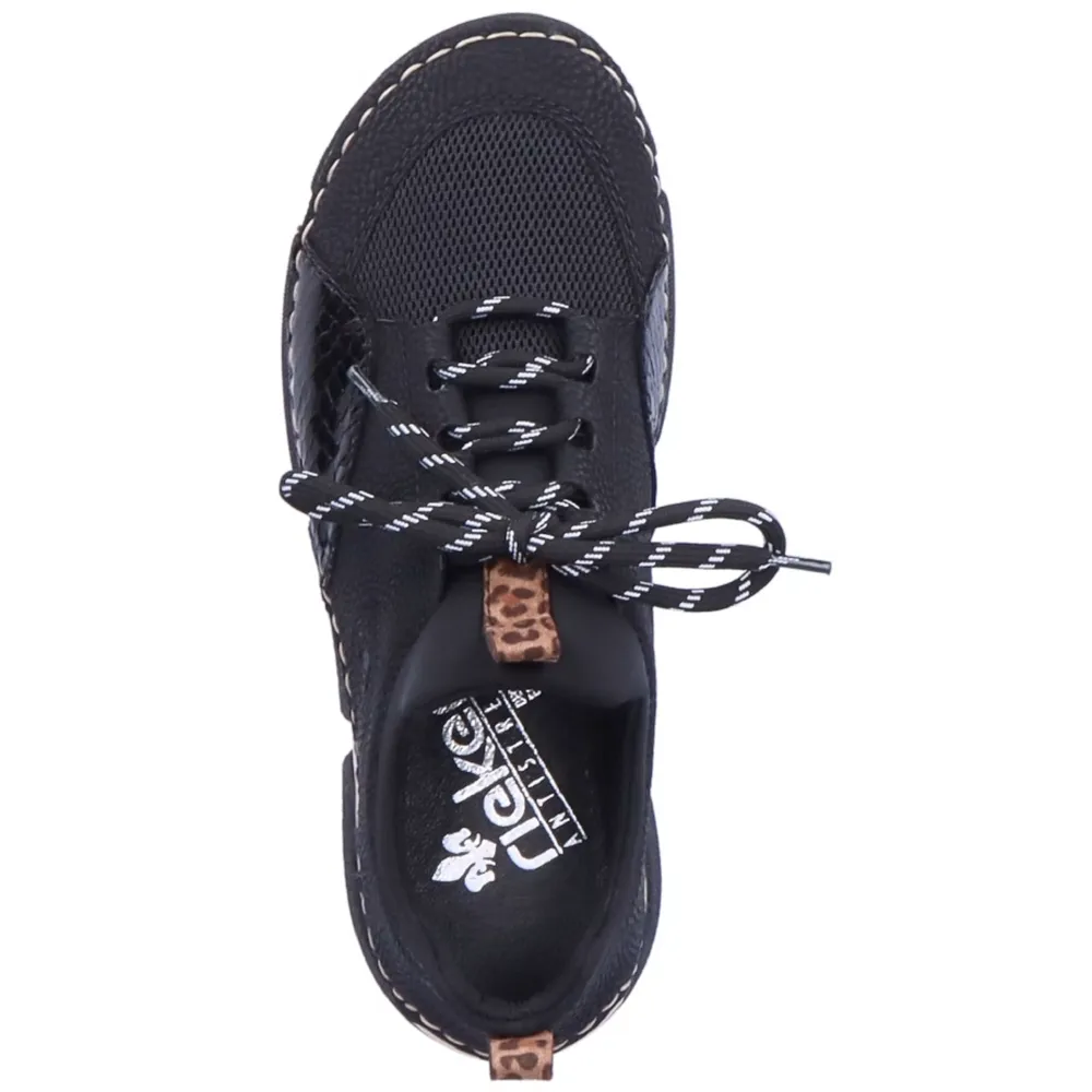 Rieker 45913-00 (Cordelia) Black Shoes
