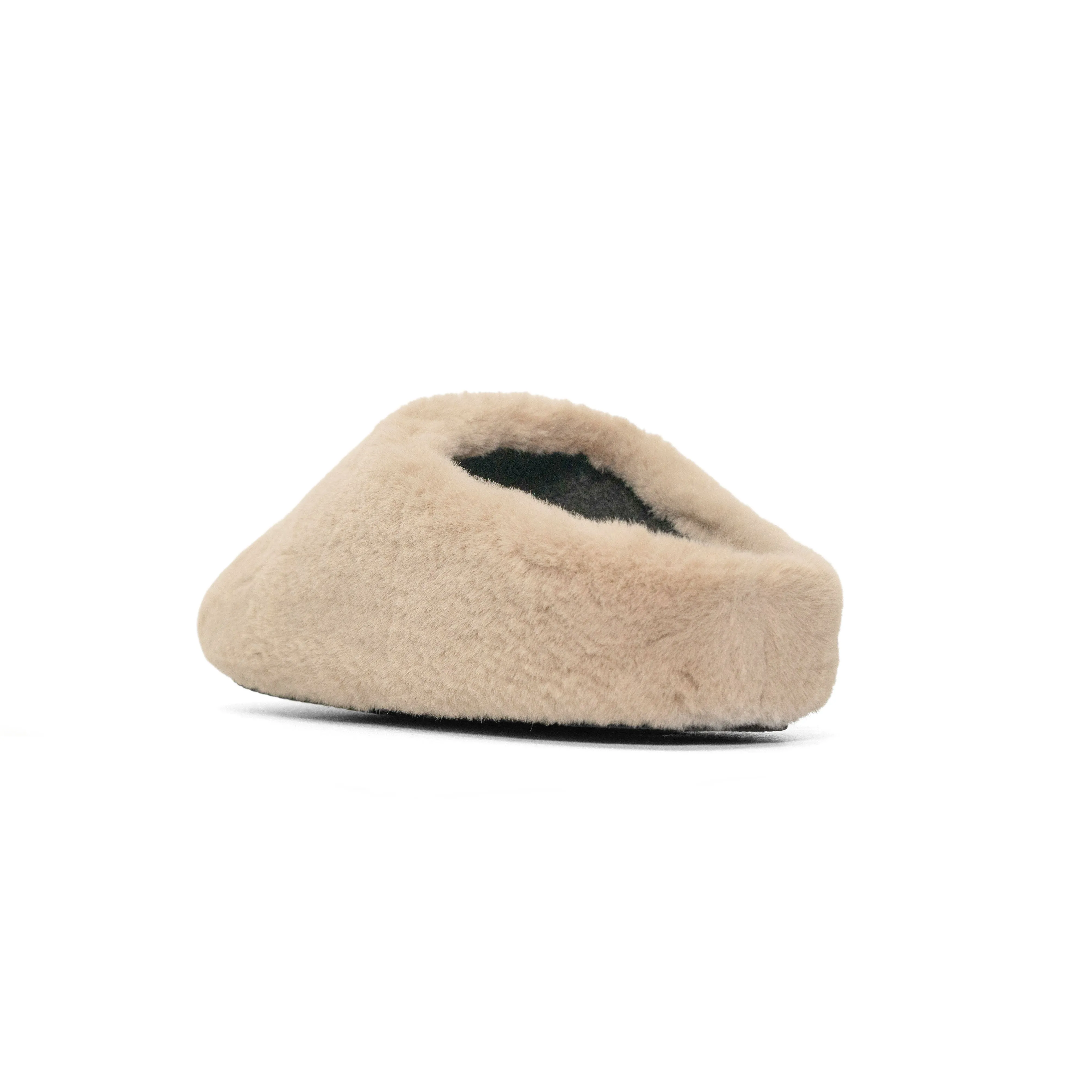ROAM CLOUD CLOG BEIGE FAUX FUR