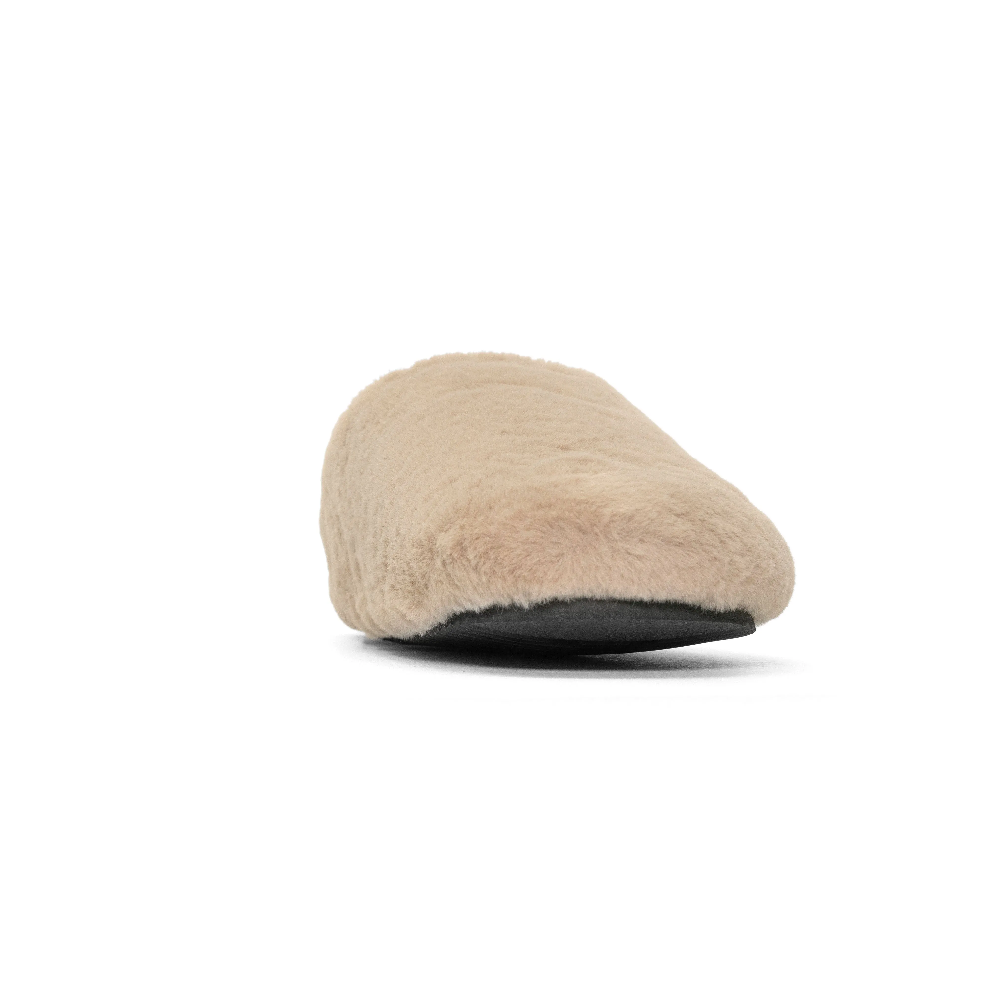 ROAM CLOUD CLOG BEIGE FAUX FUR