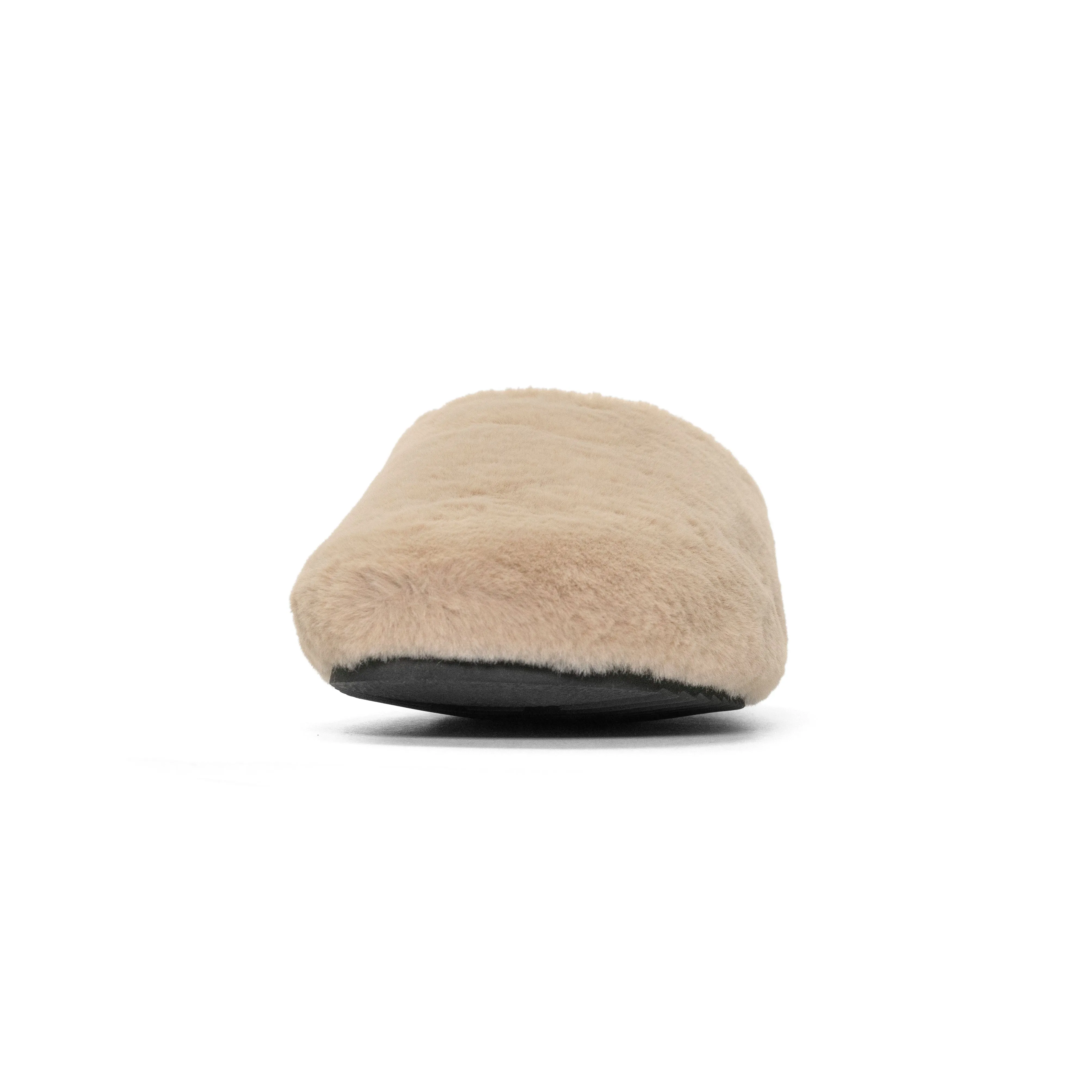 ROAM CLOUD CLOG BEIGE FAUX FUR
