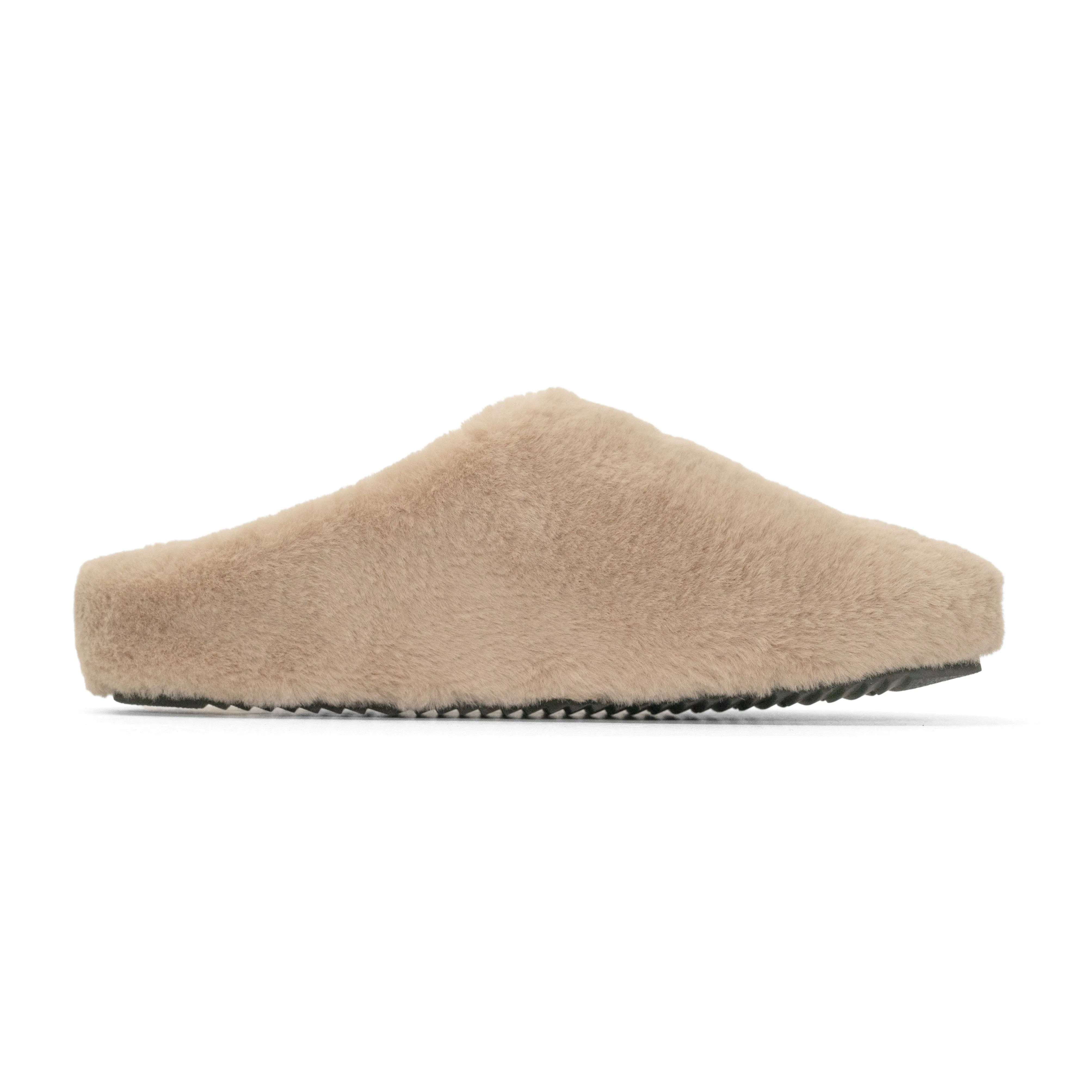 ROAM CLOUD CLOG BEIGE FAUX FUR