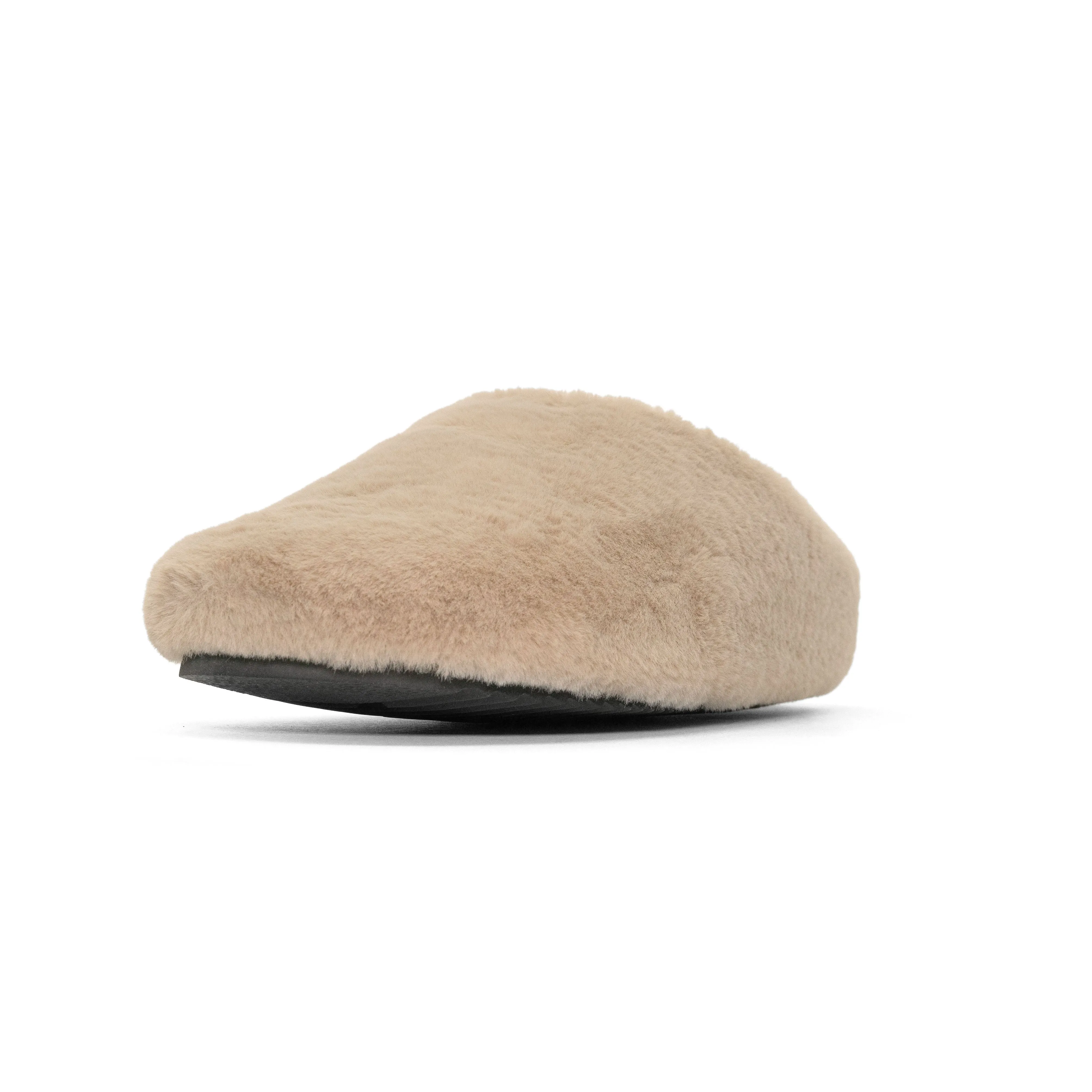 ROAM CLOUD CLOG BEIGE FAUX FUR
