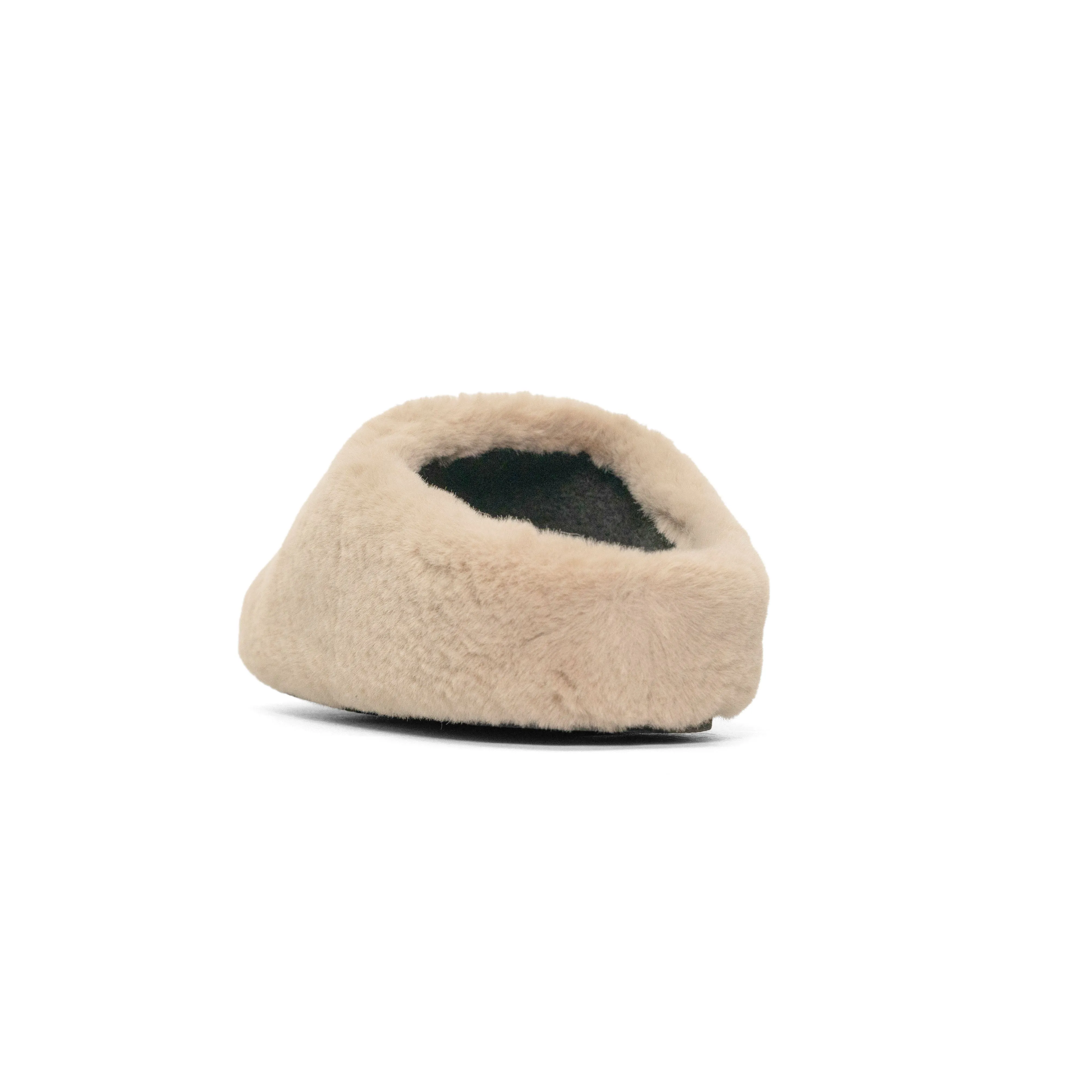 ROAM CLOUD CLOG BEIGE FAUX FUR