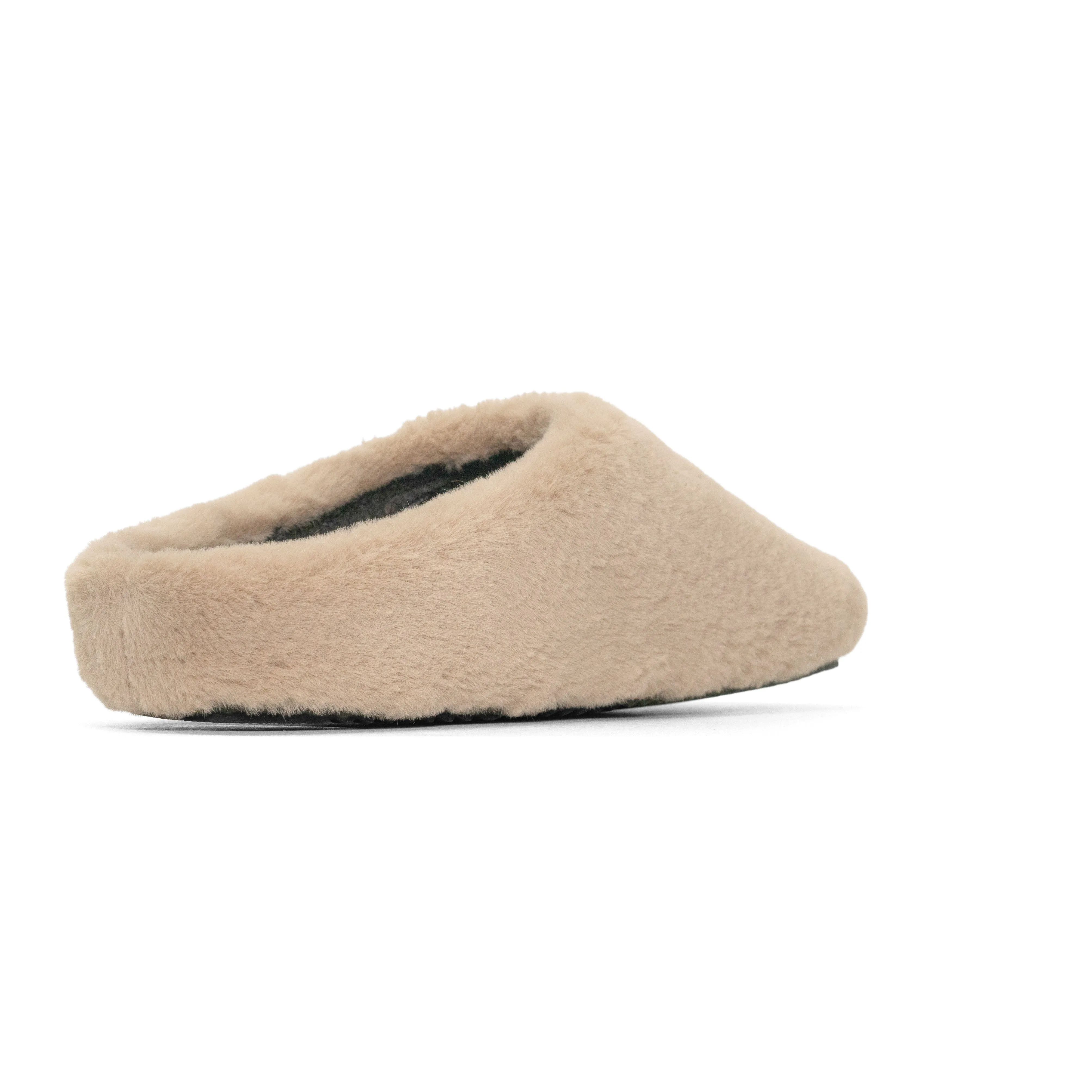 ROAM CLOUD CLOG BEIGE FAUX FUR