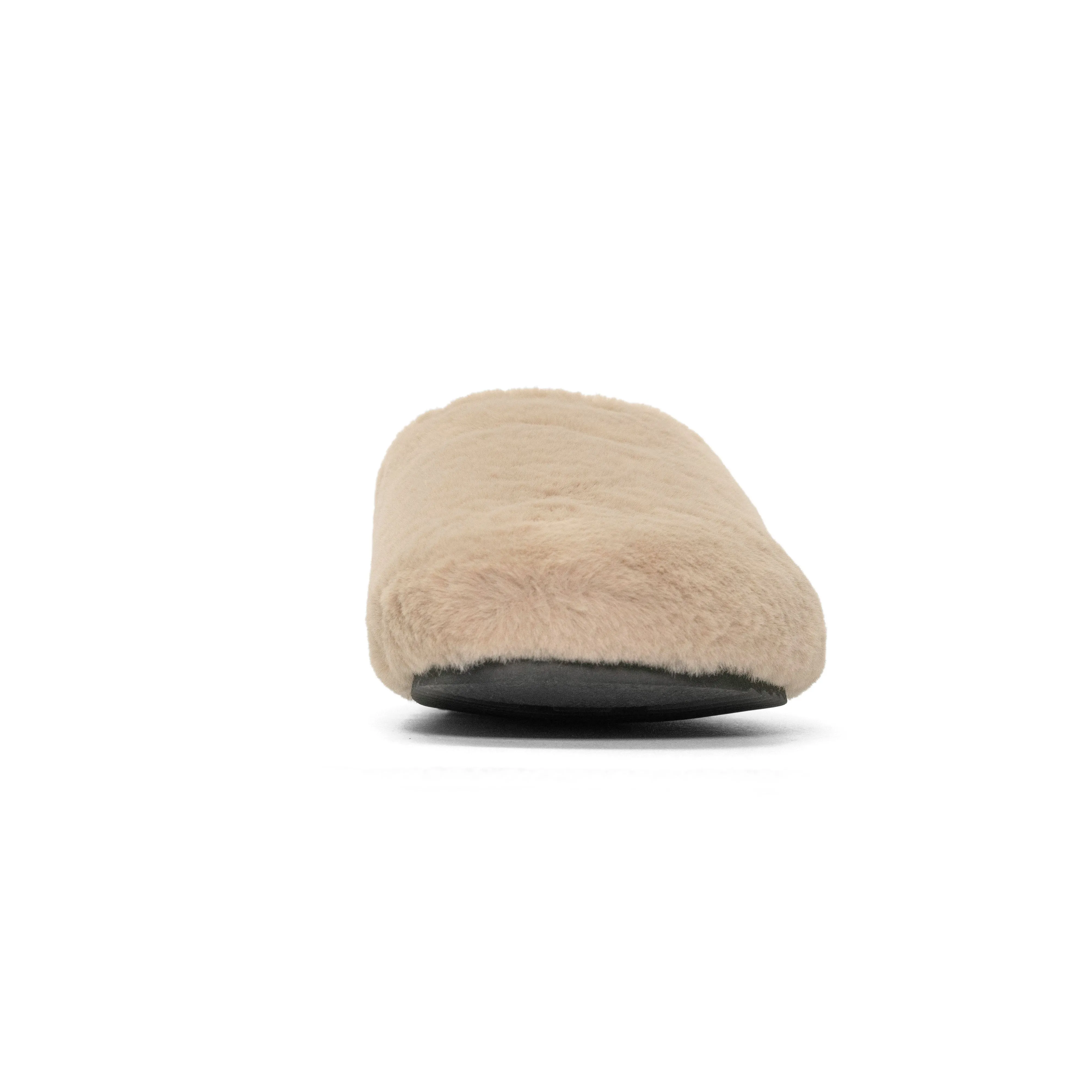 ROAM CLOUD CLOG BEIGE FAUX FUR