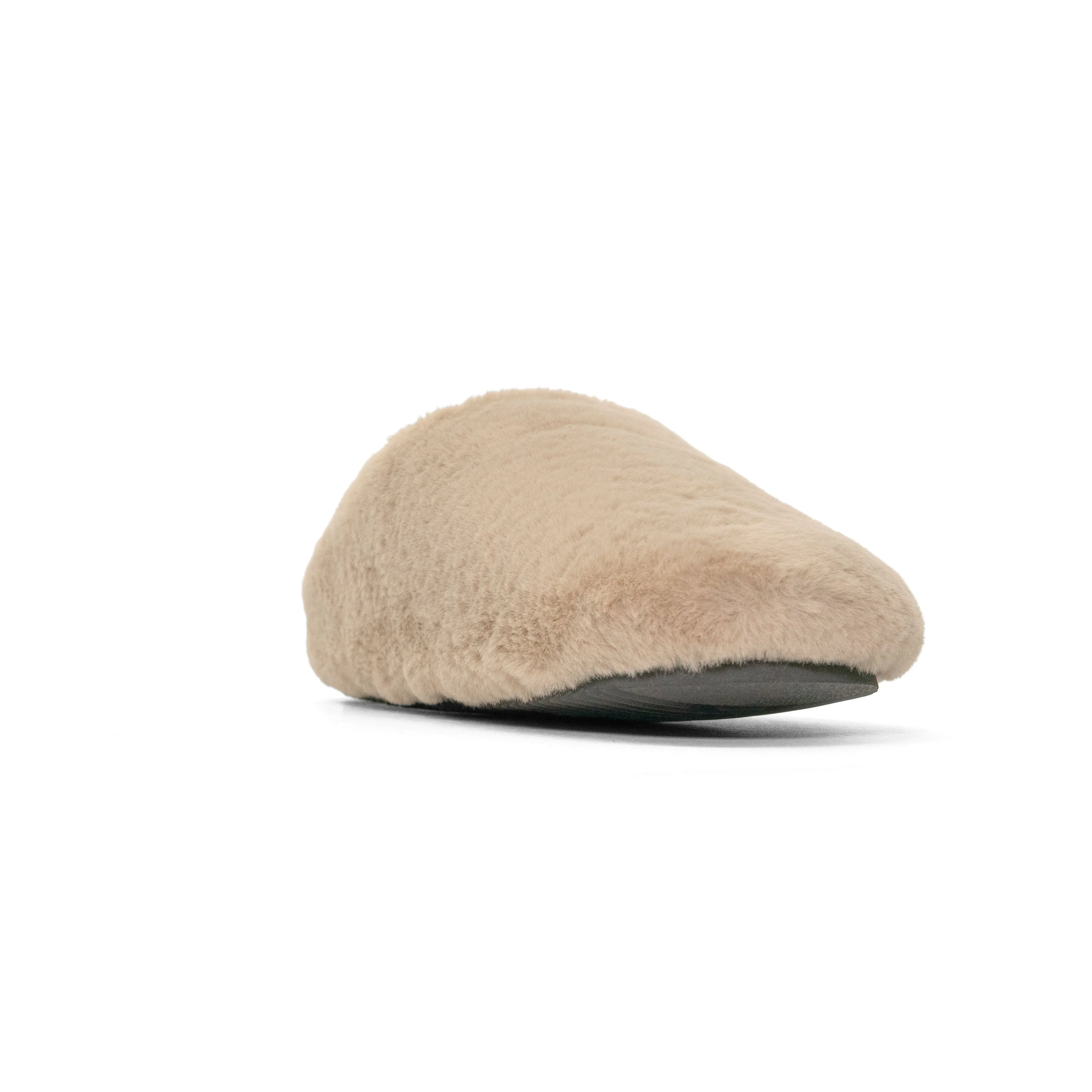 ROAM CLOUD CLOG BEIGE FAUX FUR