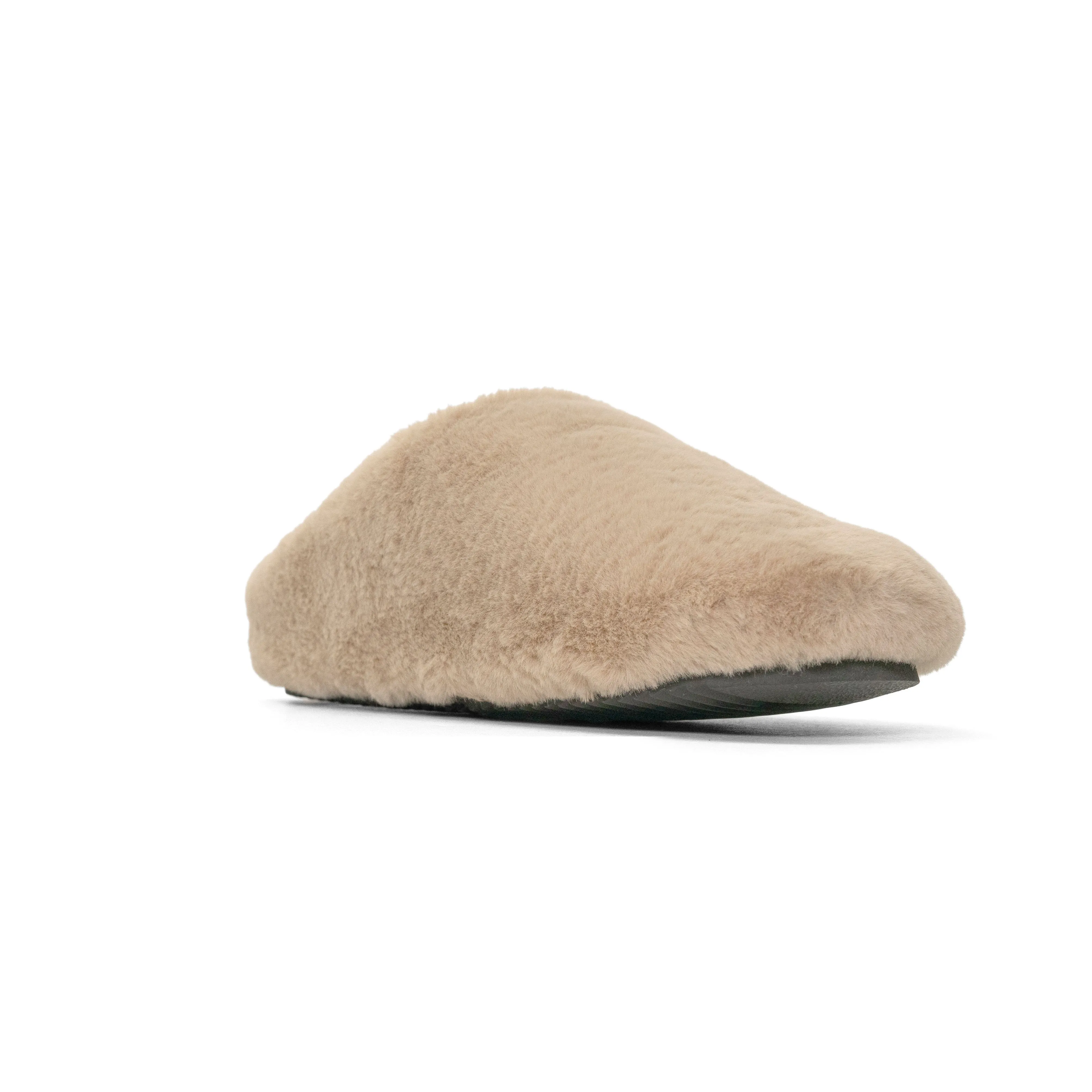 ROAM CLOUD CLOG BEIGE FAUX FUR