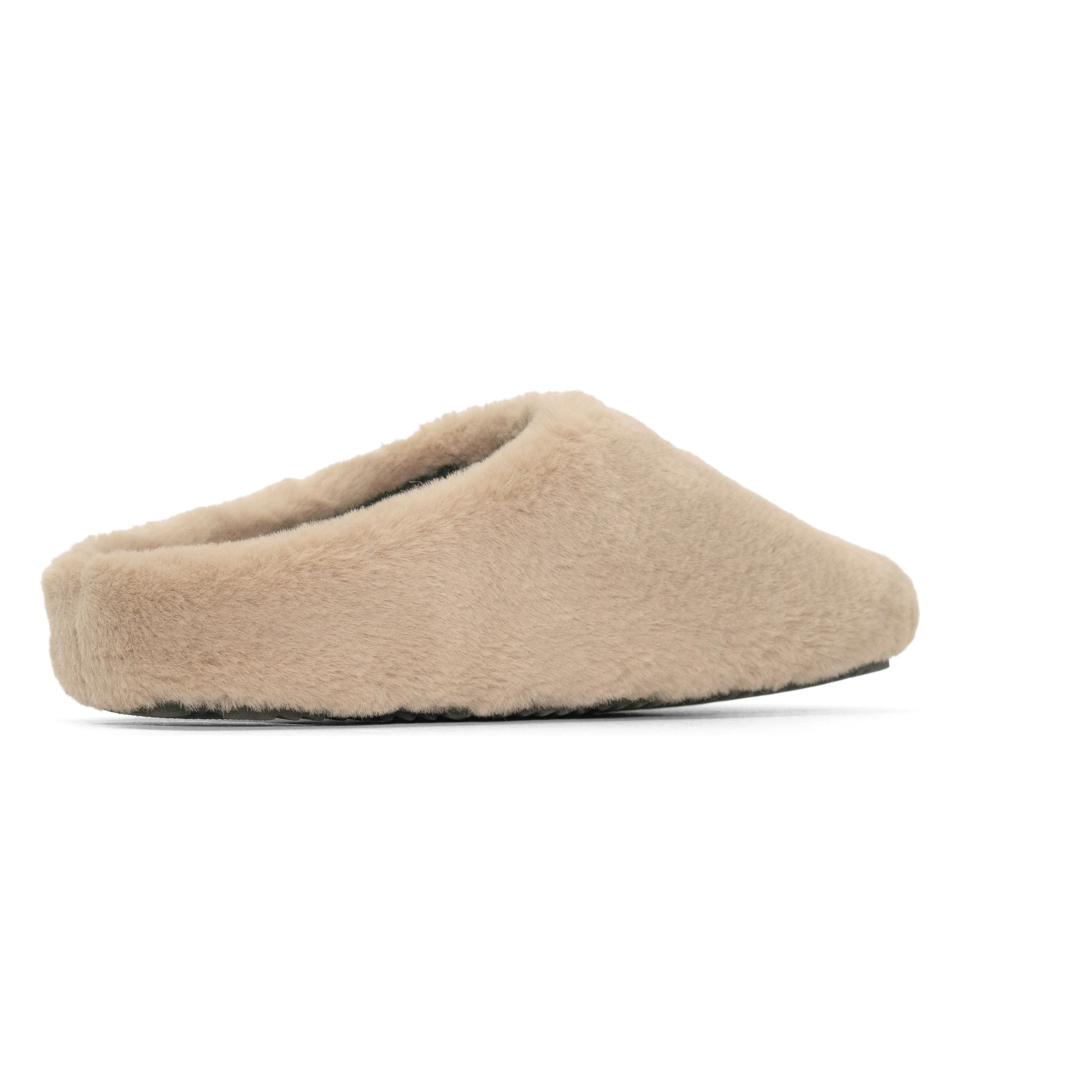 ROAM CLOUD CLOG BEIGE FAUX FUR