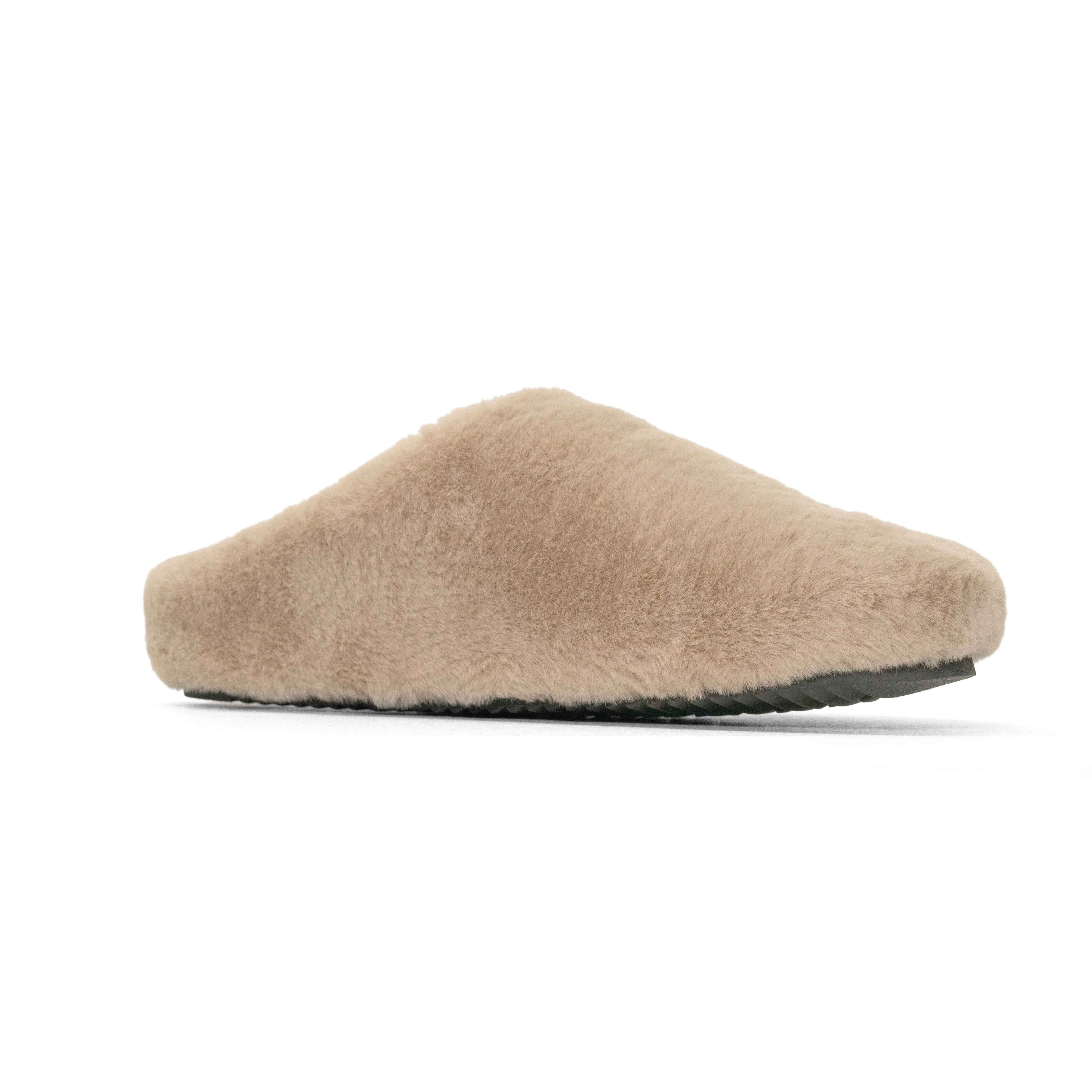 ROAM CLOUD CLOG BEIGE FAUX FUR
