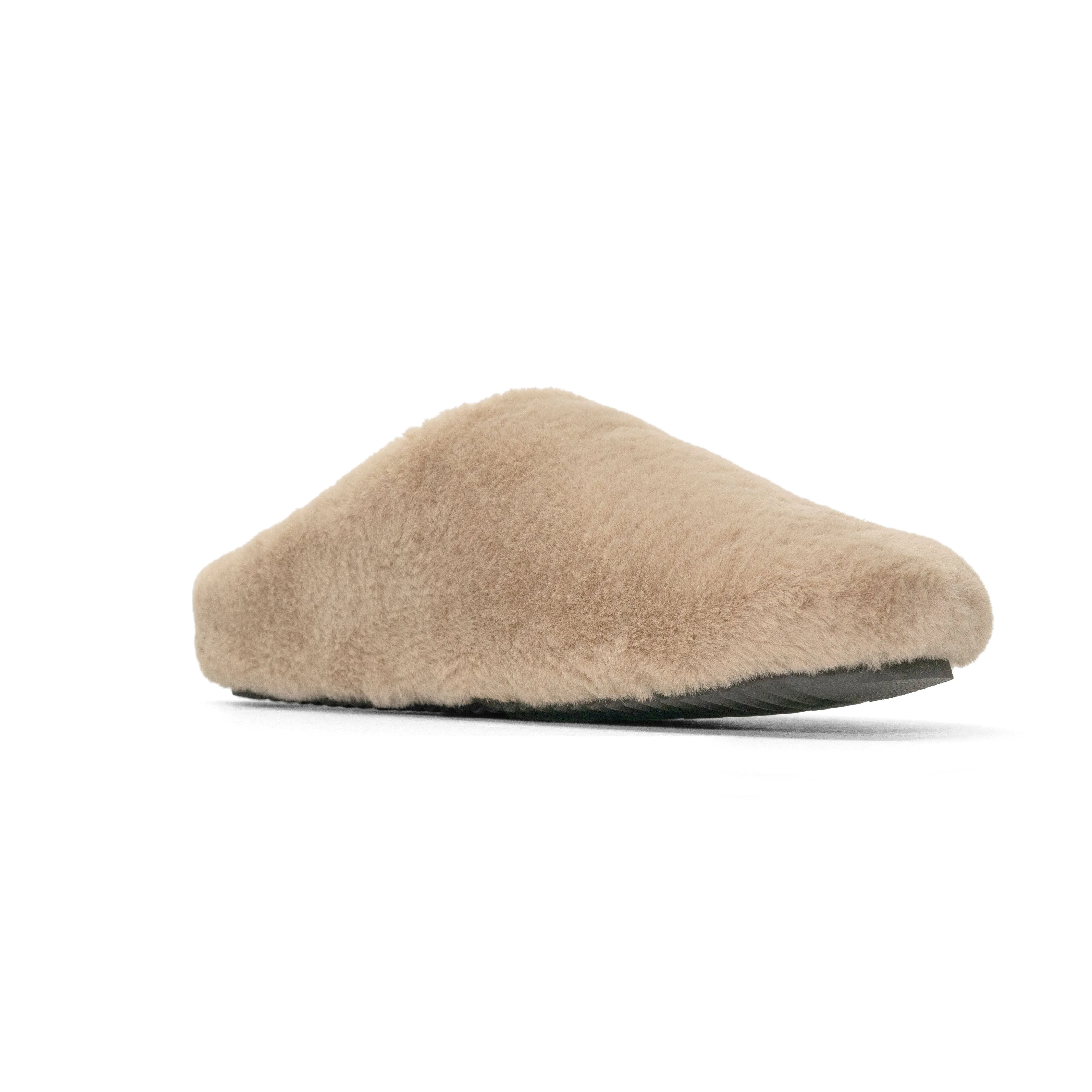 ROAM CLOUD CLOG BEIGE FAUX FUR