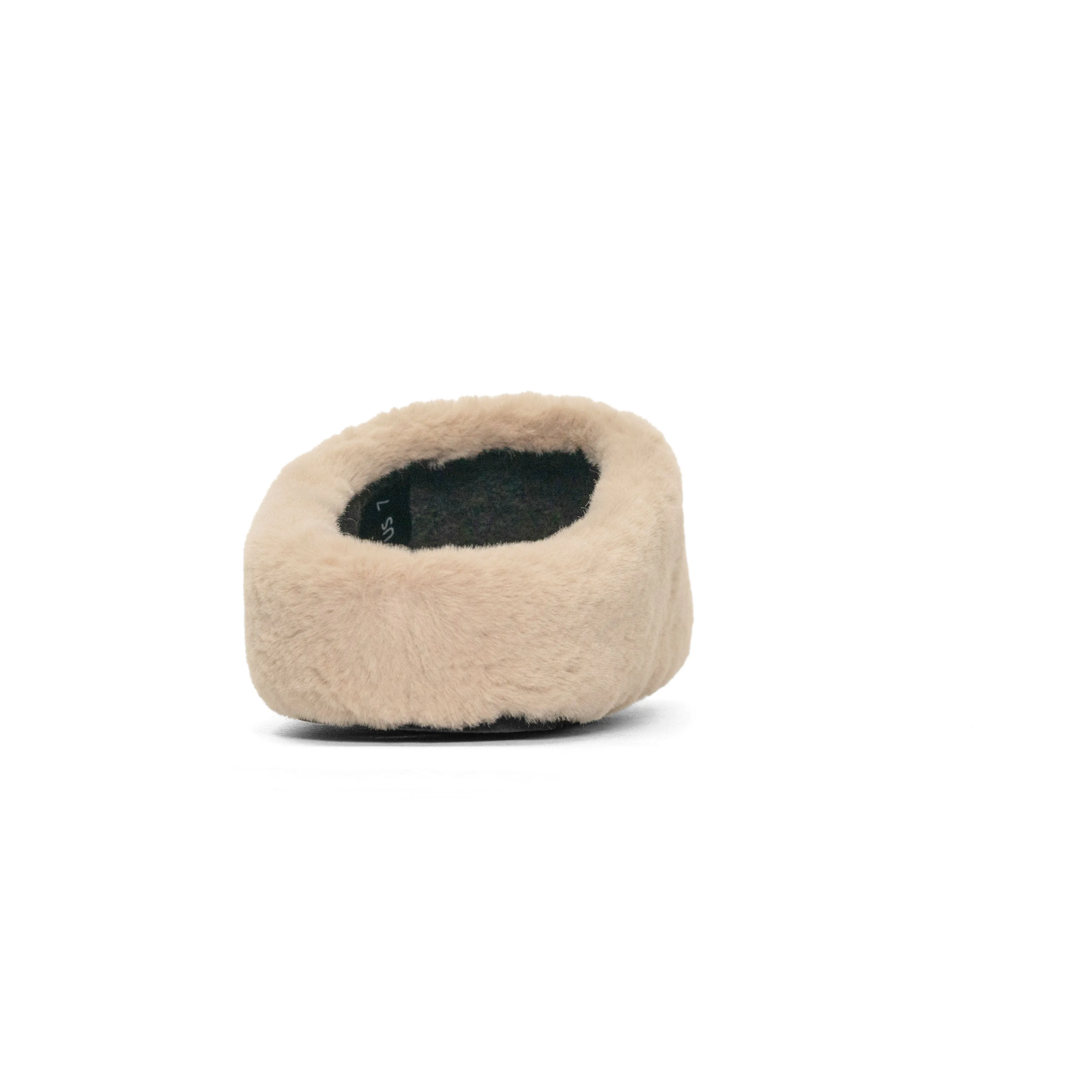 ROAM CLOUD CLOG BEIGE FAUX FUR