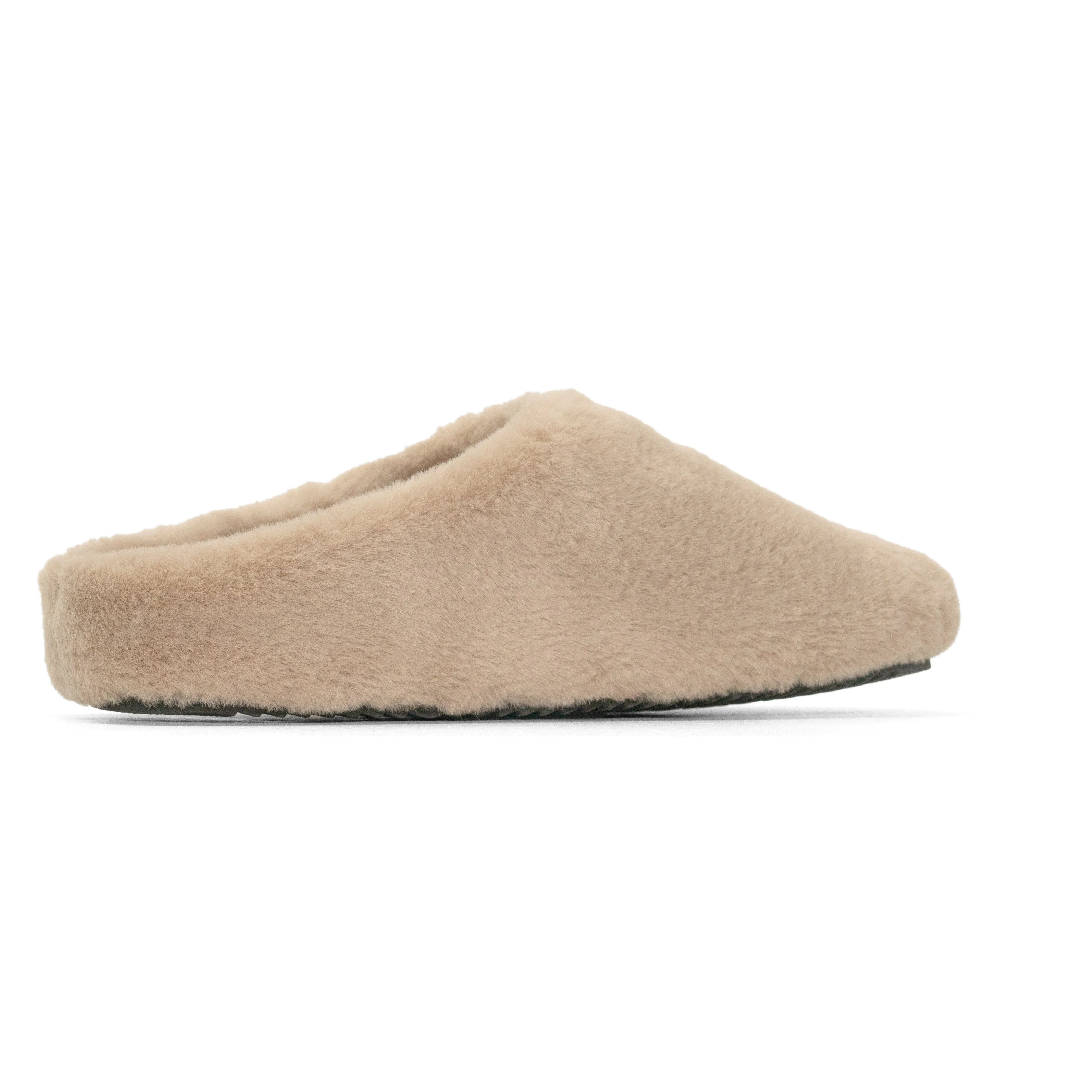 ROAM CLOUD CLOG BEIGE FAUX FUR