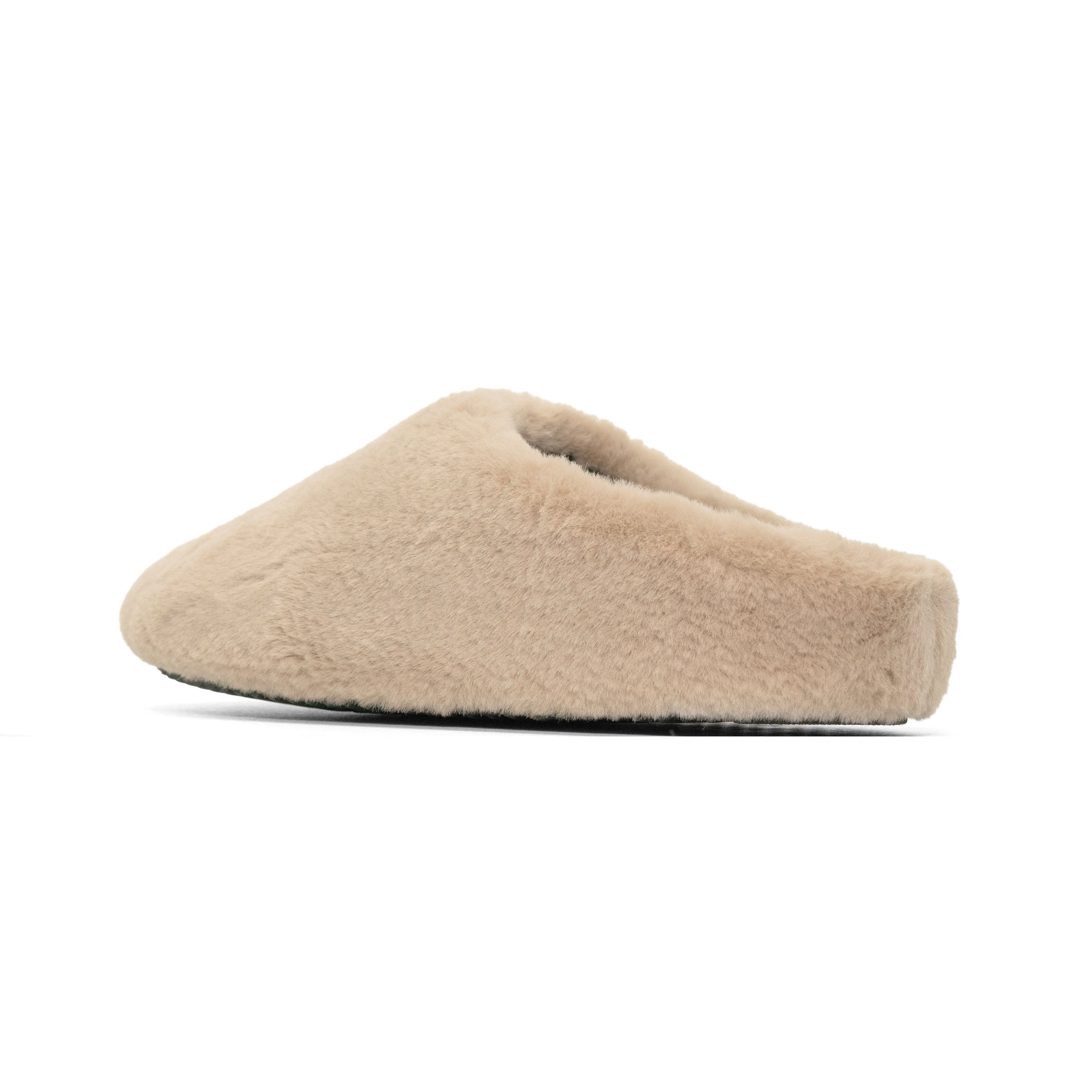 ROAM CLOUD CLOG BEIGE FAUX FUR