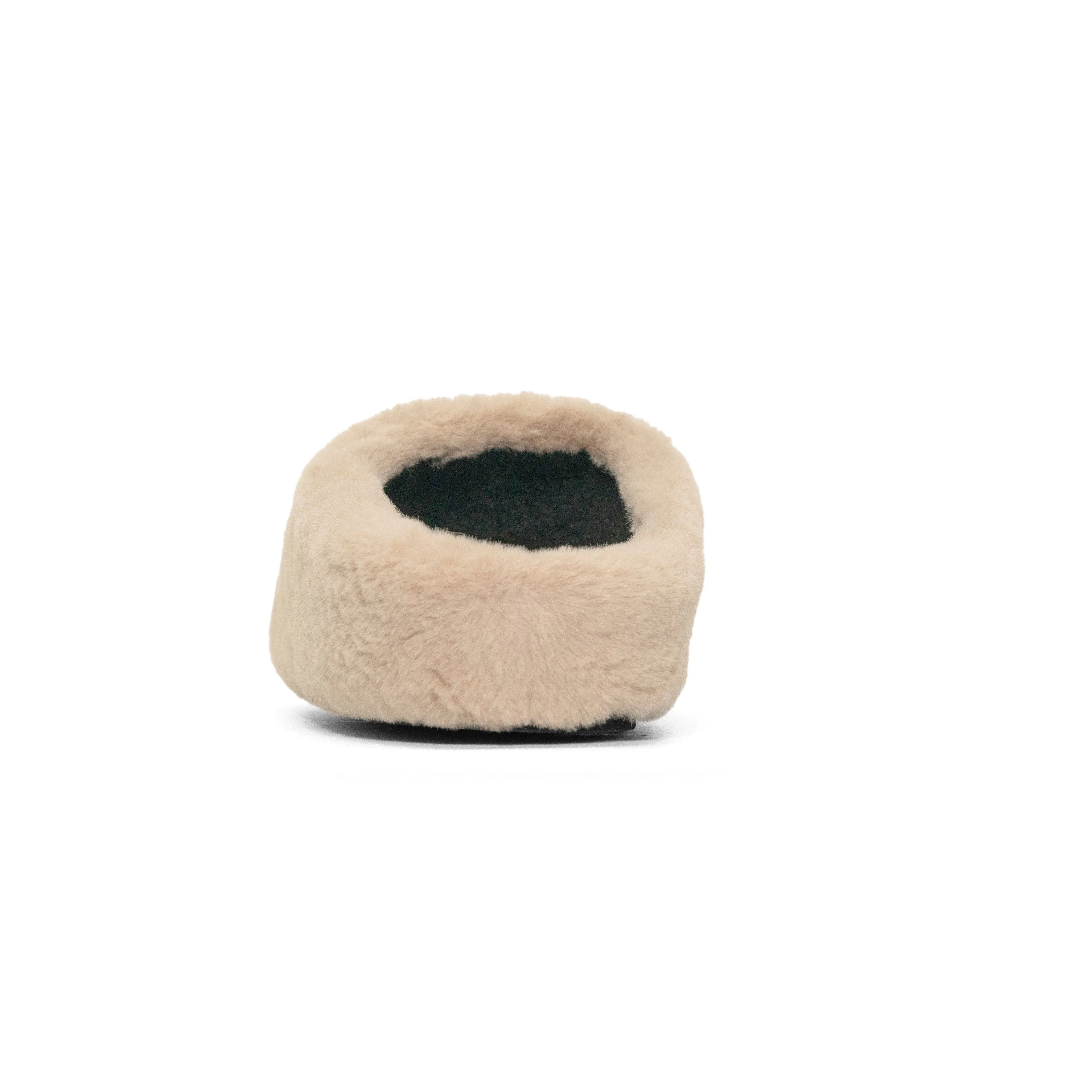 ROAM CLOUD CLOG BEIGE FAUX FUR