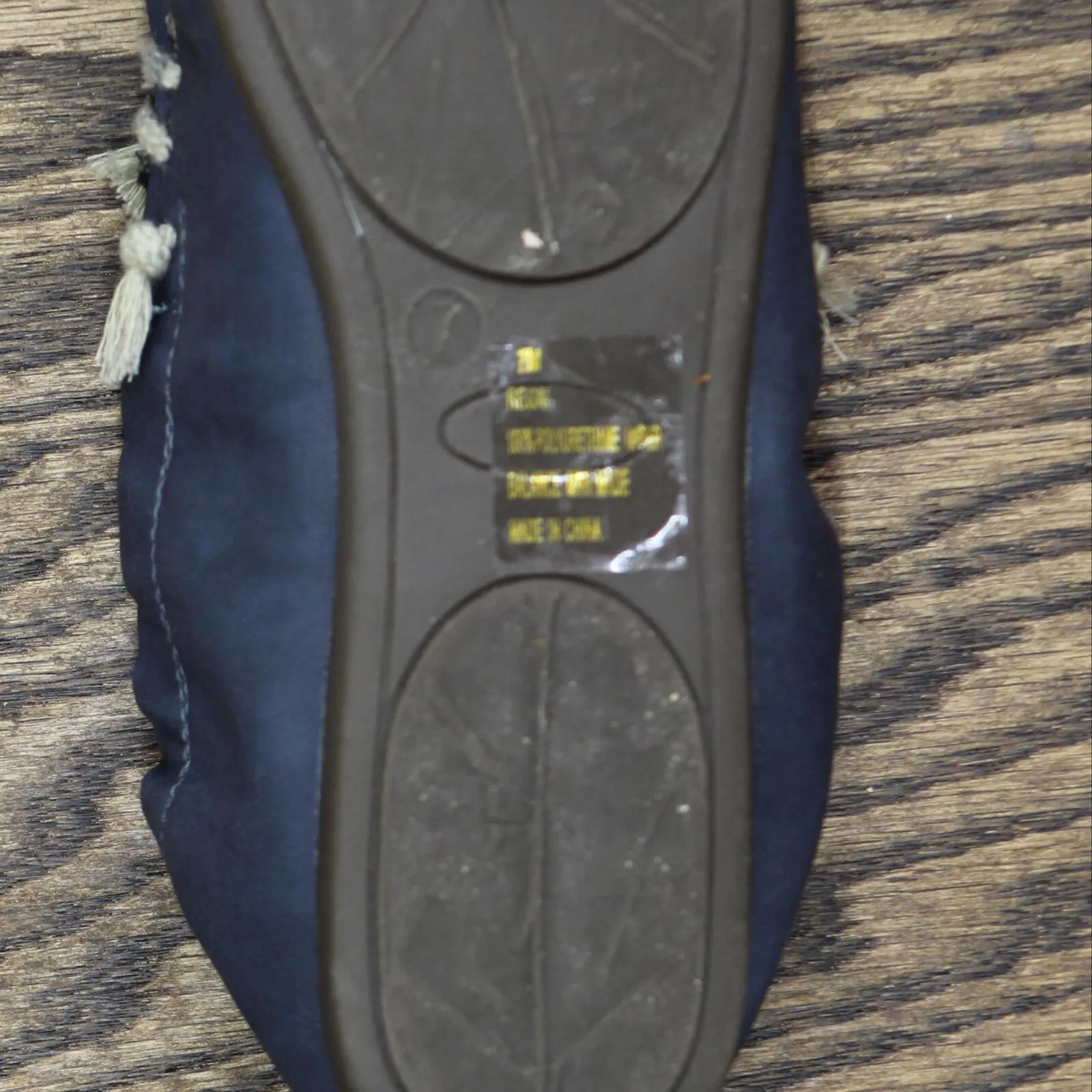 Ruffhewn Womens REGAL Elastic Slip On Flats 167402a51b3d83 Blue 7M