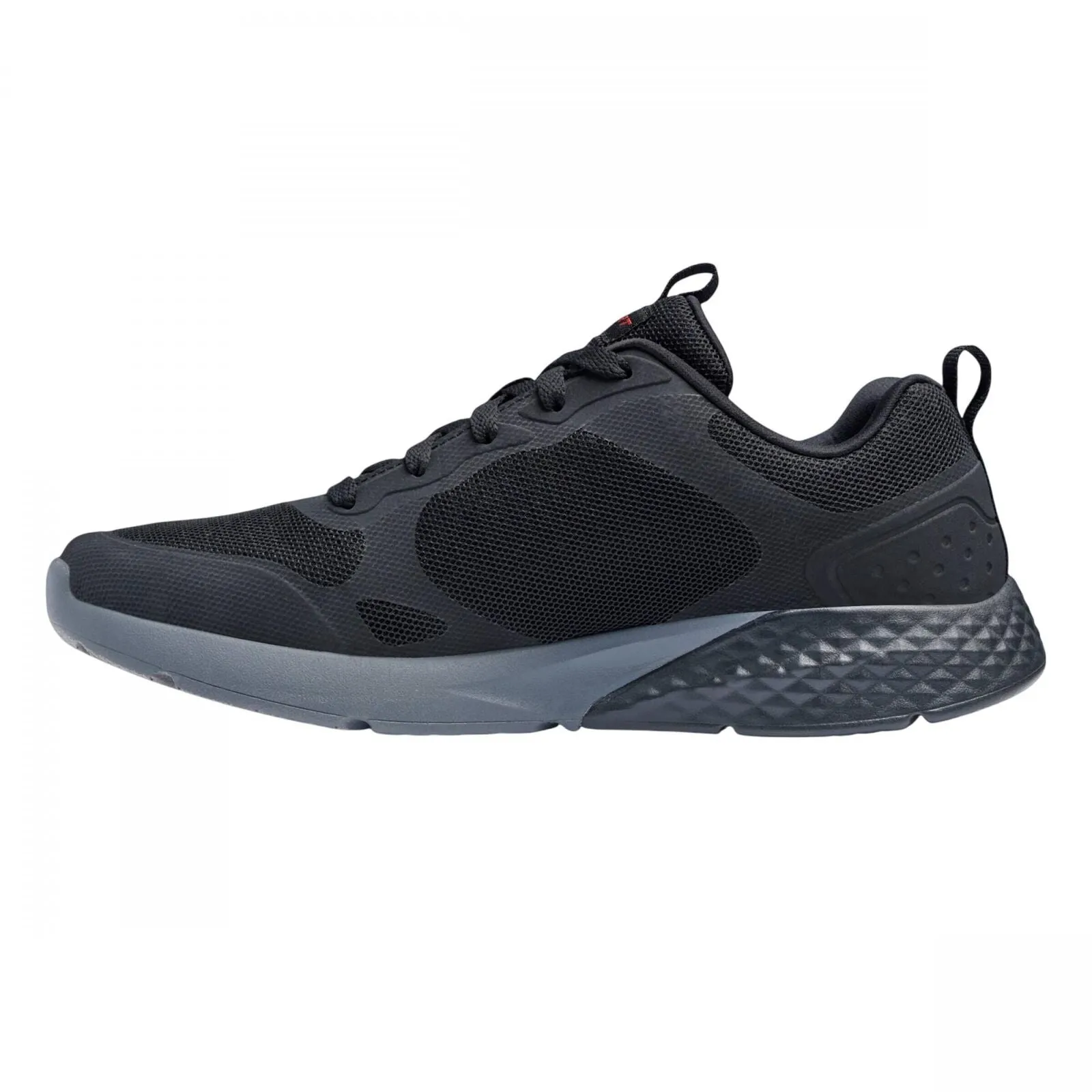 S Sport By Skechers Mens Lace Up Low Top Troy Sneakers Black / Maroon 10