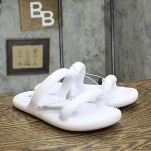 Shade & Shore Womens Ellen EVA Footbed Sandals 89887077 White 7M