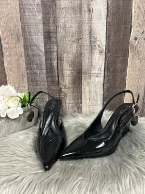 Shoes Heels Wedge By Jessica Simpson In Black, Size: 9