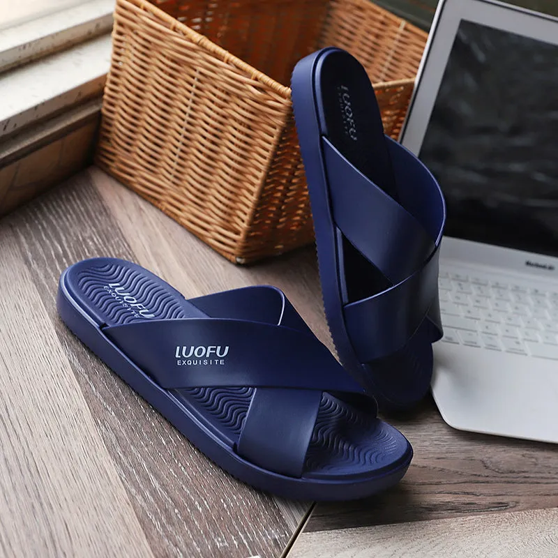 Slippers Men's Summer Wear Wear-resistant Indoor And Outdoor Non-slip Deodorant Men's Casual Outdoor Cool